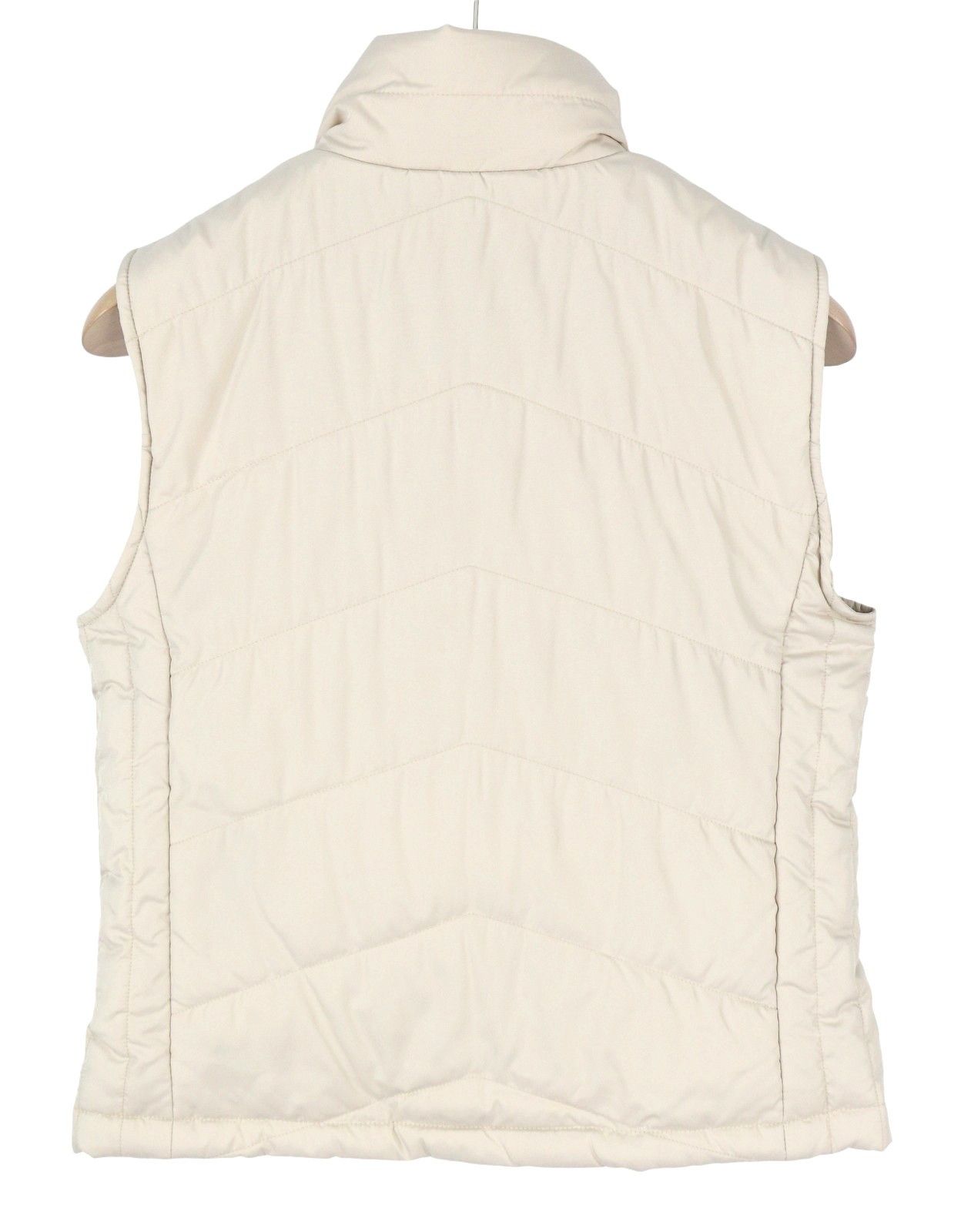 Other NICOLE QUILT S Beige Padded High Neck Zip 88028 Size S / US 4 / IT 40 - 5 Thumbnail