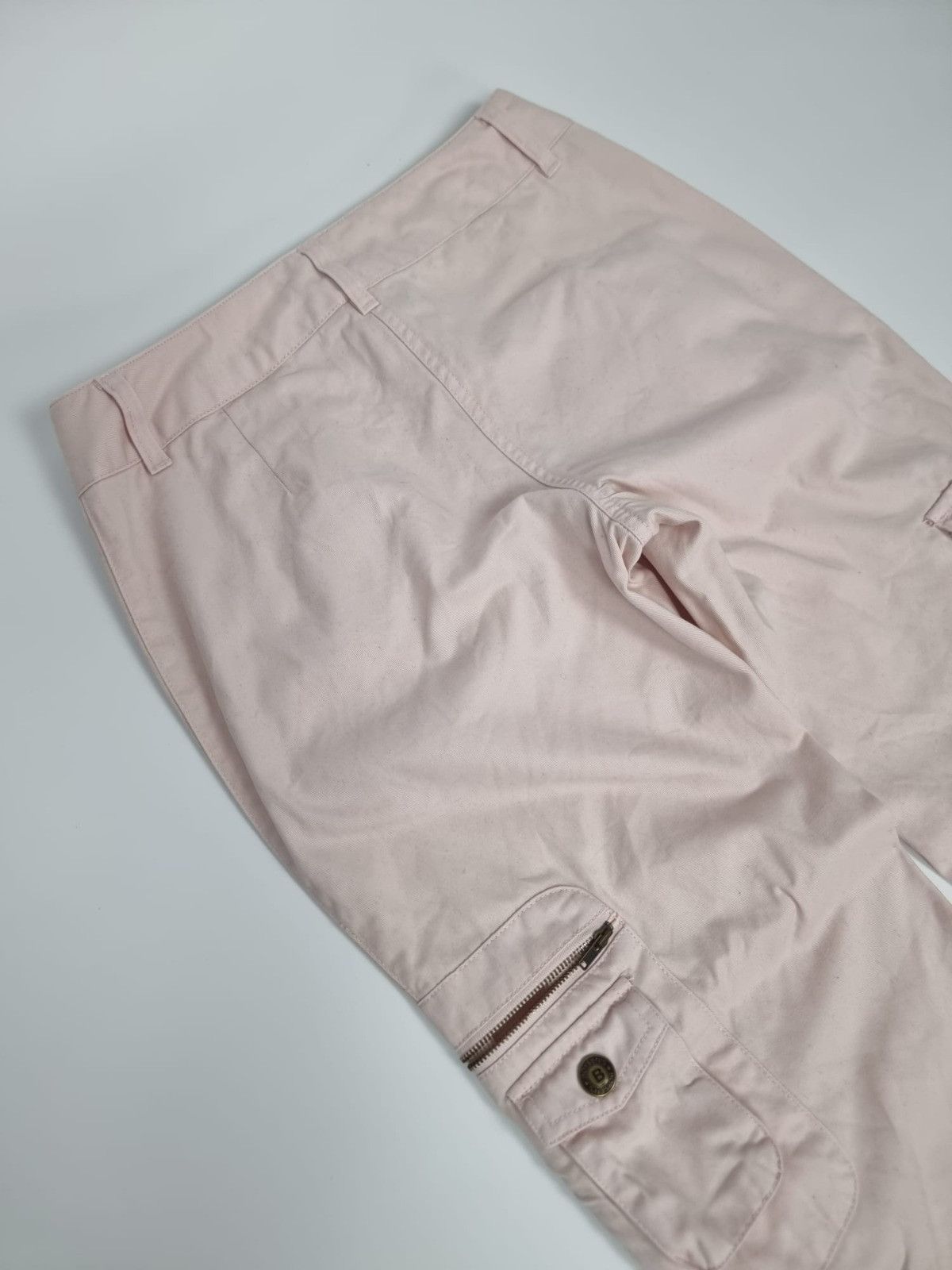 Japanese Brand × Vintage vintage wideleg pink pants XS S womens cargo bells Size 26" / US 2 / IT 38 - 8 Thumbnail