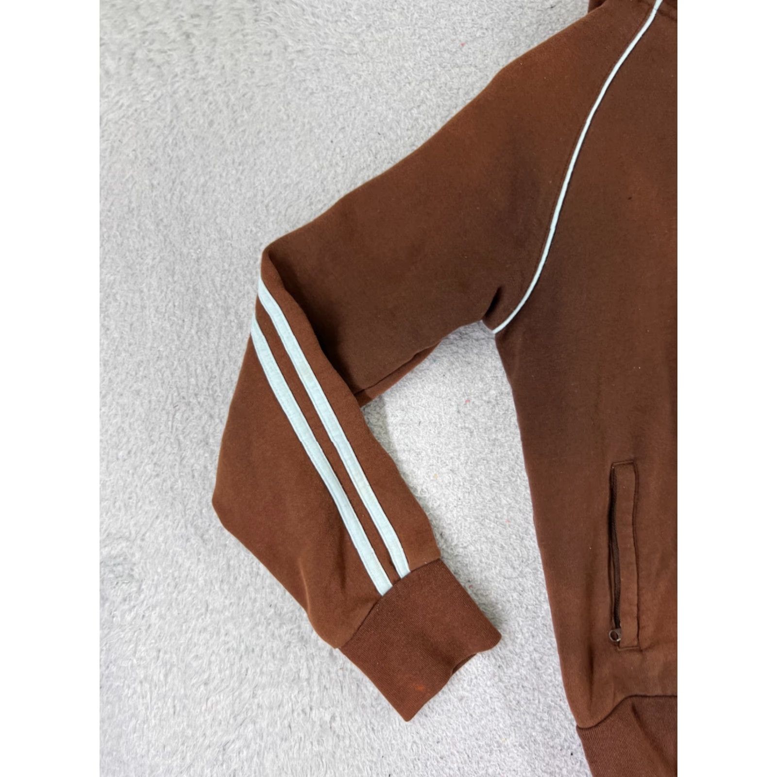 The North Face The North Face Hoodie Womens Medium Brown Full Zip Tracksuit FADING READ Size M / US 6-8 / IT 42-44 - 3 Thumbnail