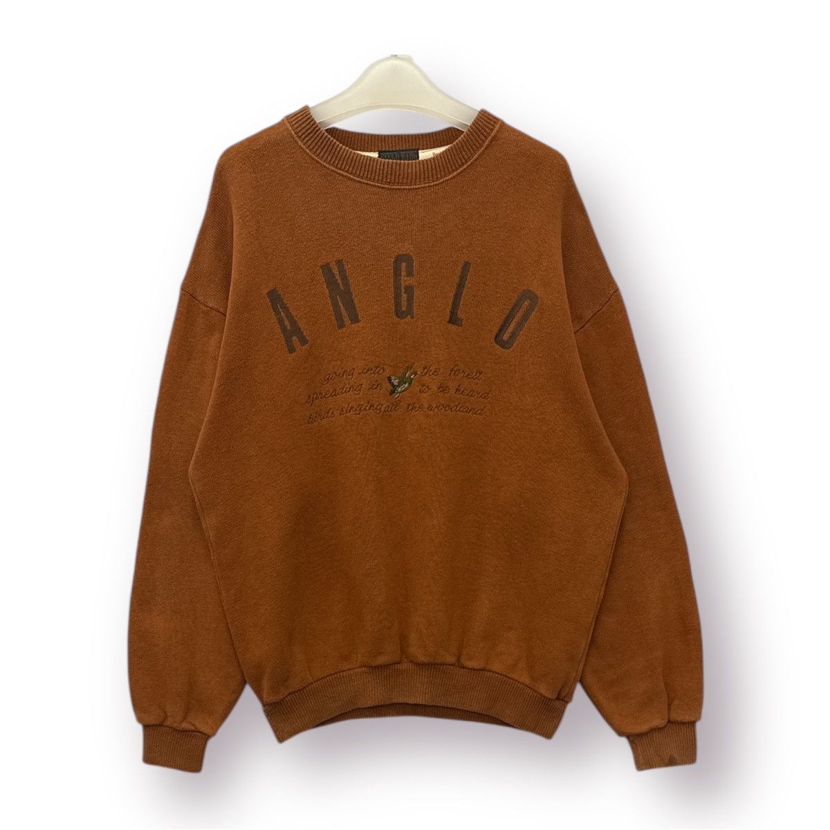 🔥 vintage 90s Field King Roundneck Embroidery Sweatshirt