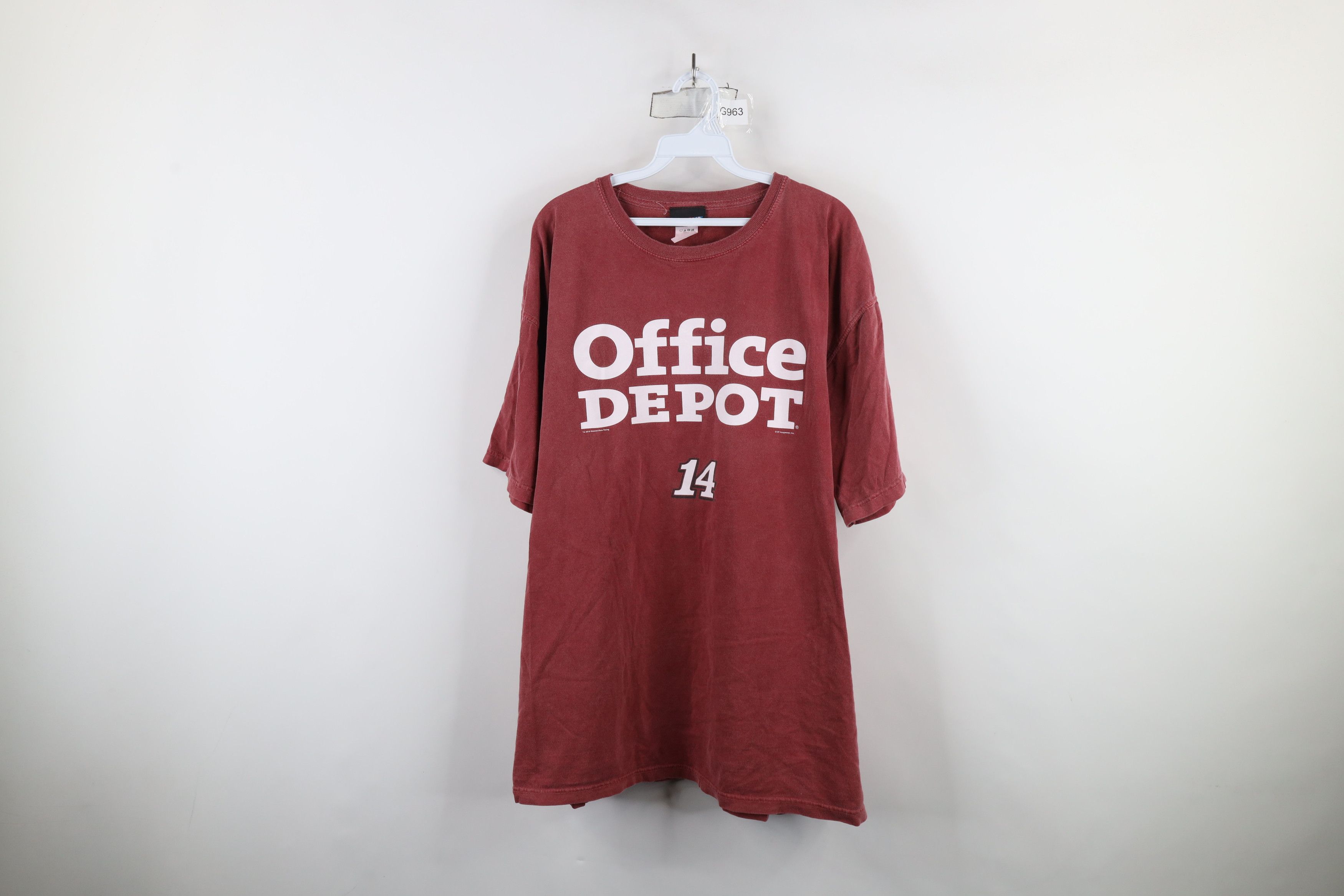 Vintage Vintage Y2K NACAR Office Depot Tony Stewart Racing T-Shirt Size US XL / EU 56 / 4 - 1 Thumbnail