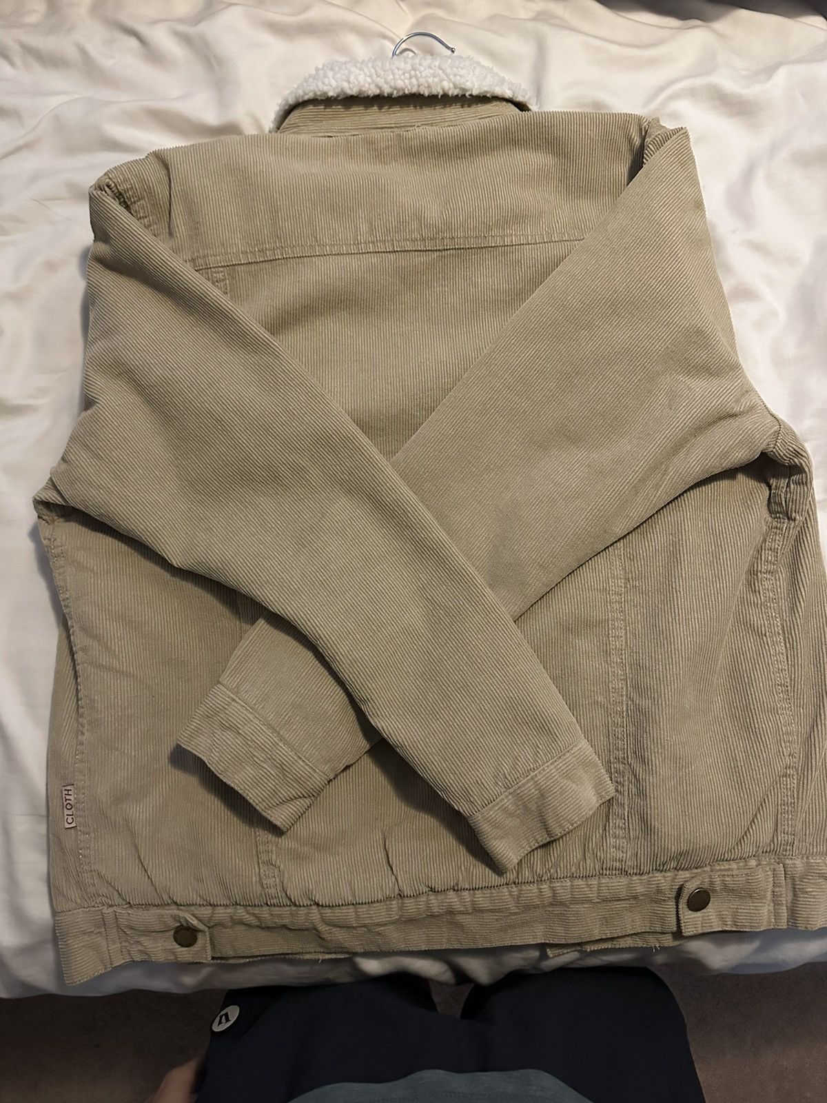 Brooklyn Cloth Khaki Sherpa Jacket Size US L / EU 52-54 / 3 - 3 Thumbnail