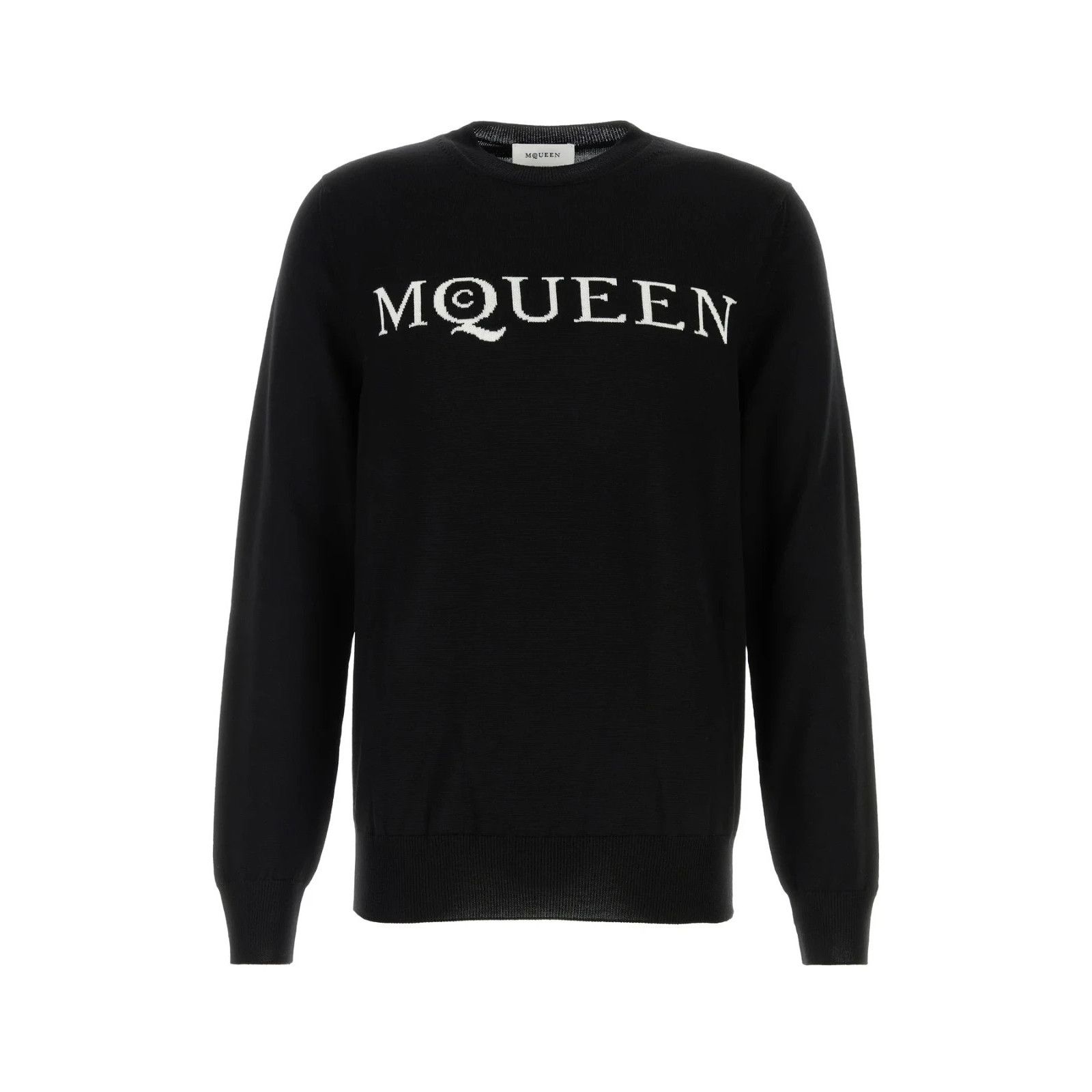Alexander McQueen ALEXANDER MCQUEEN Black Wool Sweater New & Authentic (Men's Size US M / EU 48-50 / 2 - 1 Thumbnail