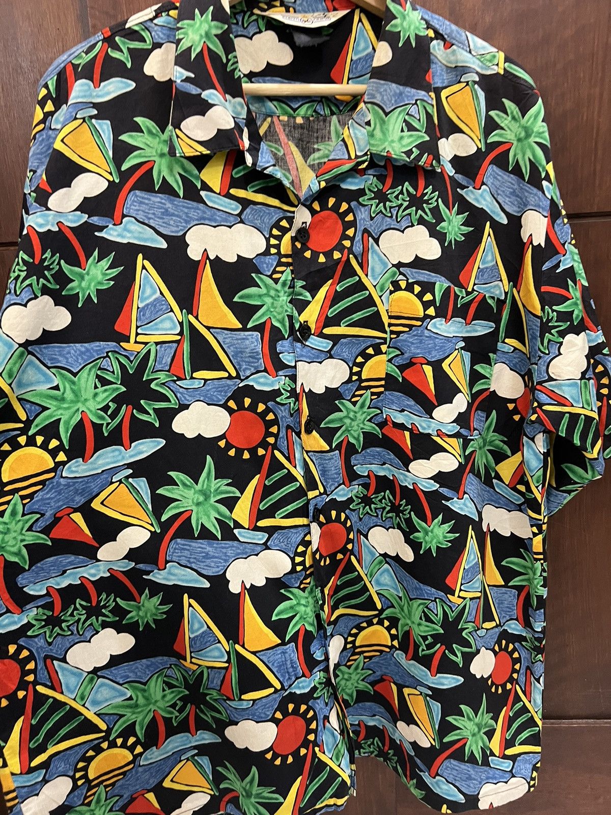 Vintage Vintage Porto Cervo Hawaii Shirts Size US L / EU 52-54 / 3 - 3 Thumbnail