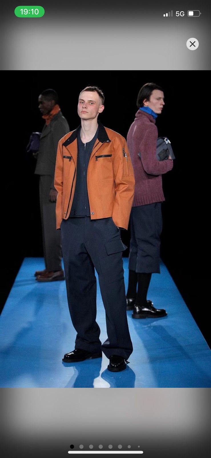 image of Kiko Kostadinov x Mackintosh Kiko Kostodinov X Mackintosh 0003 Jacket in Orange, Men's (Size Small)
