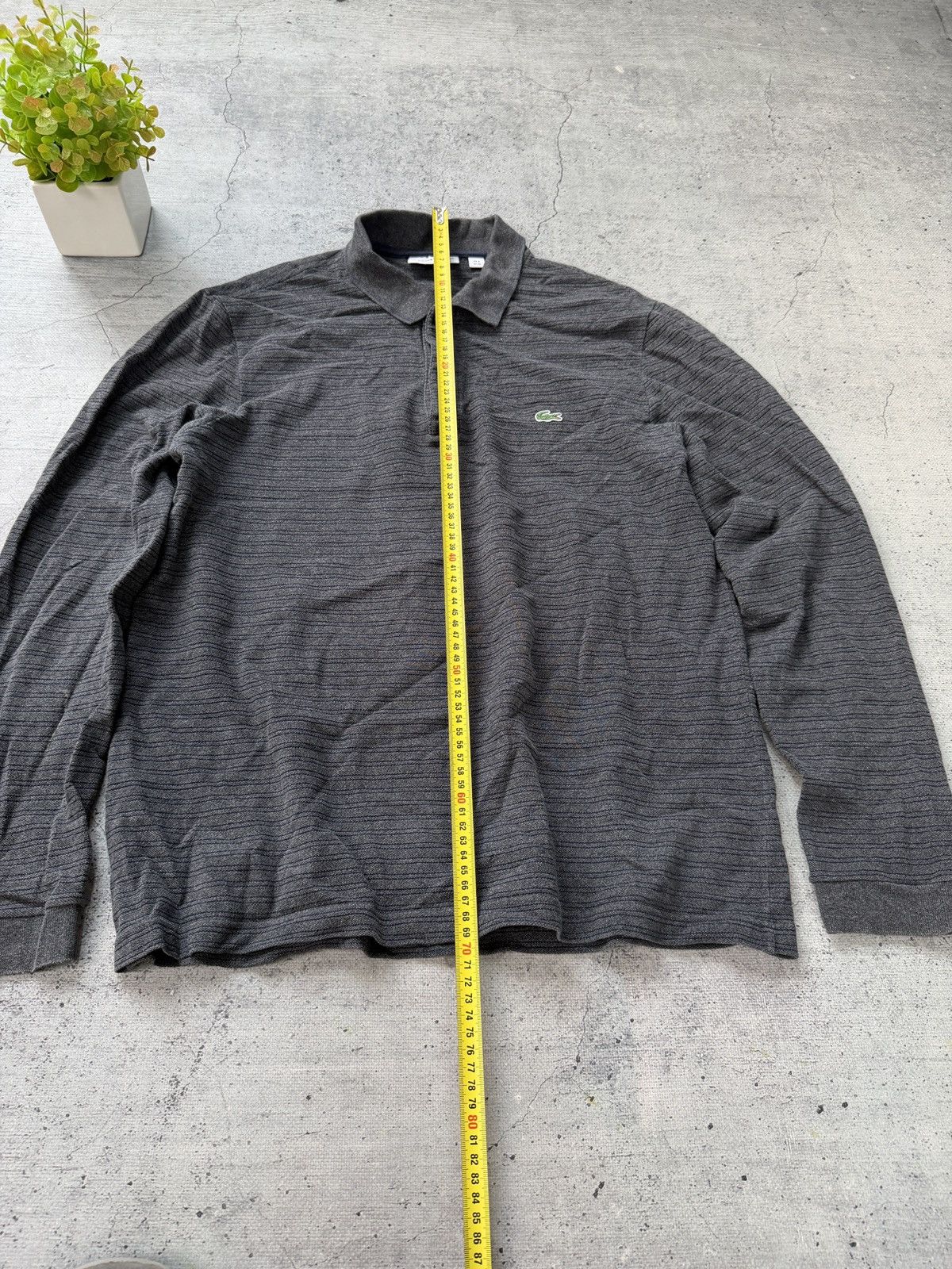 Lacoste Lacoste long sleeve polo brown taupe large/Mcasual Size US M / EU 48-50 / 2 - 5 Thumbnail