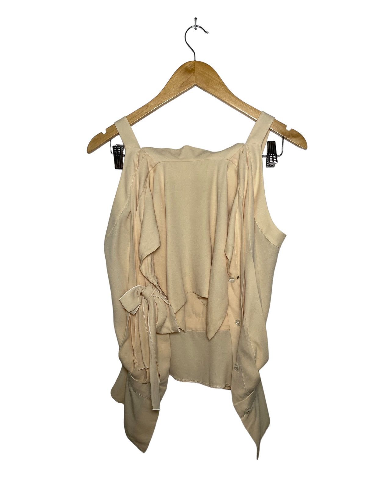 Chanel × Vintage Vintage Chanel silk Sleeveless Size XS / US 0-2 / IT 36-38 - 3 Thumbnail