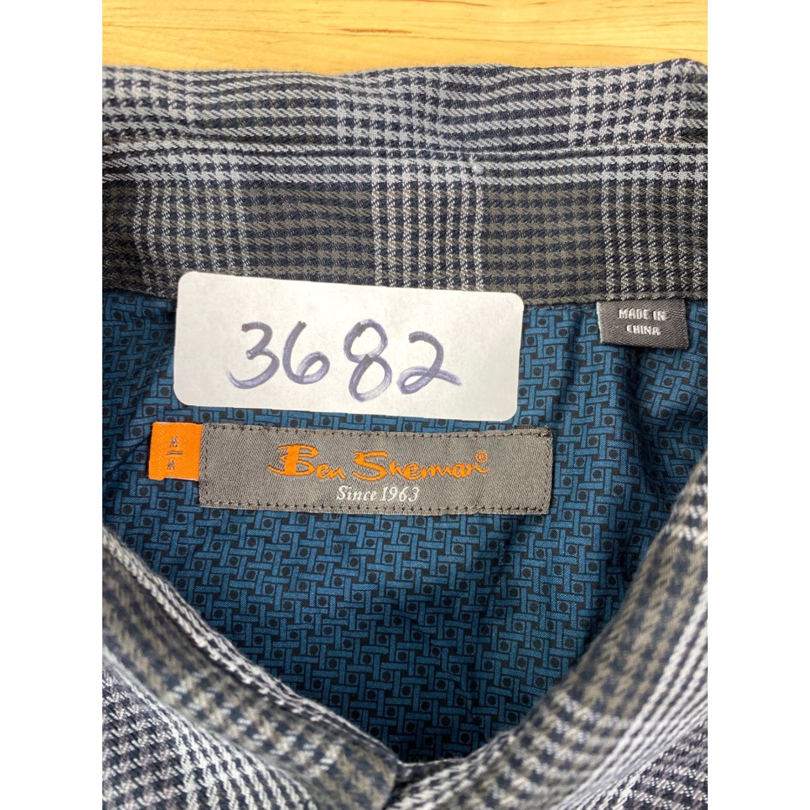Ben Sherman Ben Sherman Mens Long Sleeve Button-Down Shirt M Multicolor Stripes #3682 Size US M / EU 48-50 / 2 - 4 Thumbnail