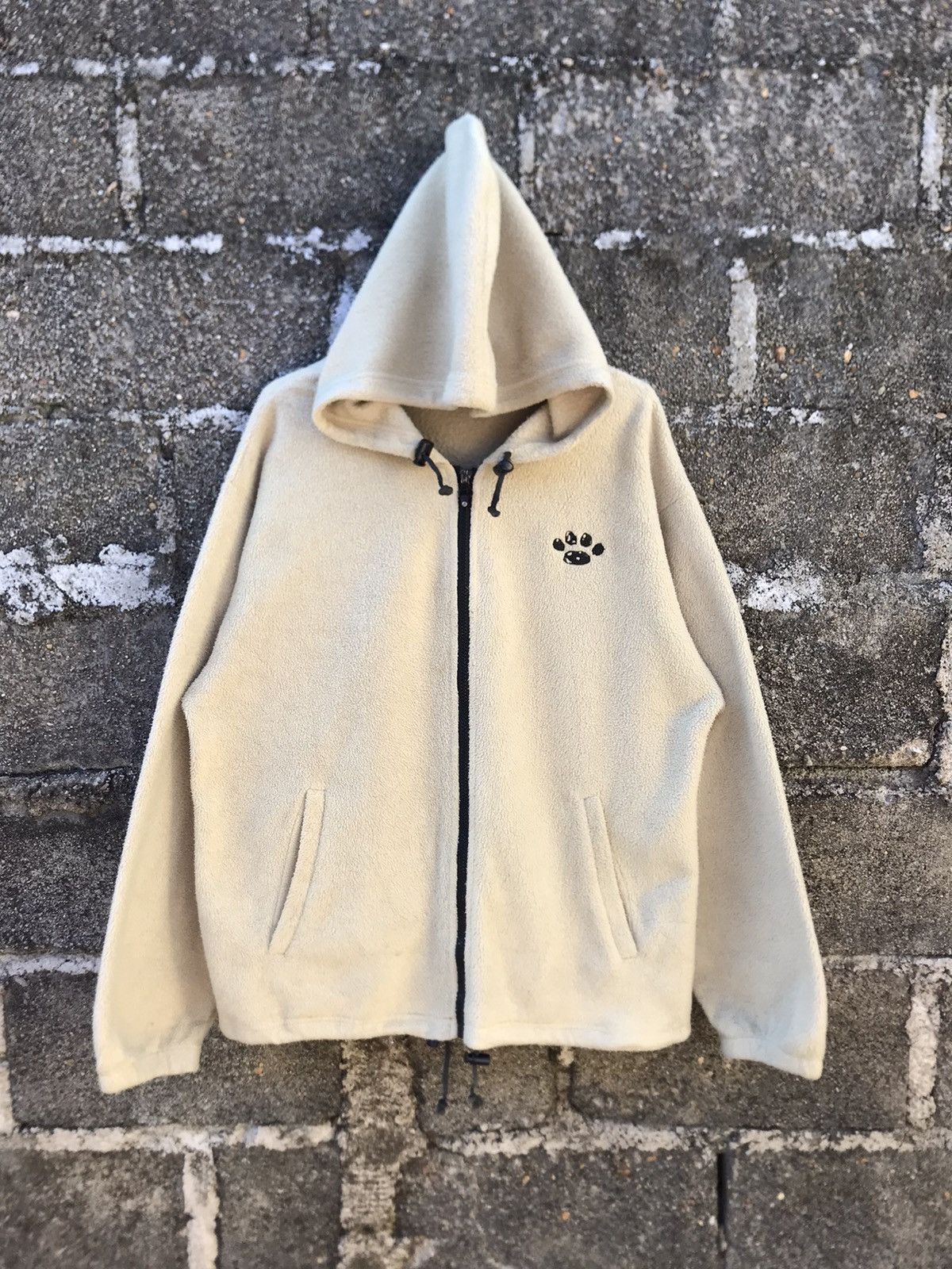 Japanese Brand ⚡️Vintage Peanuts Snoopy Hooded Fleece Zipper Sweater Size US M / EU 48-50 / 2 - 1 Thumbnail