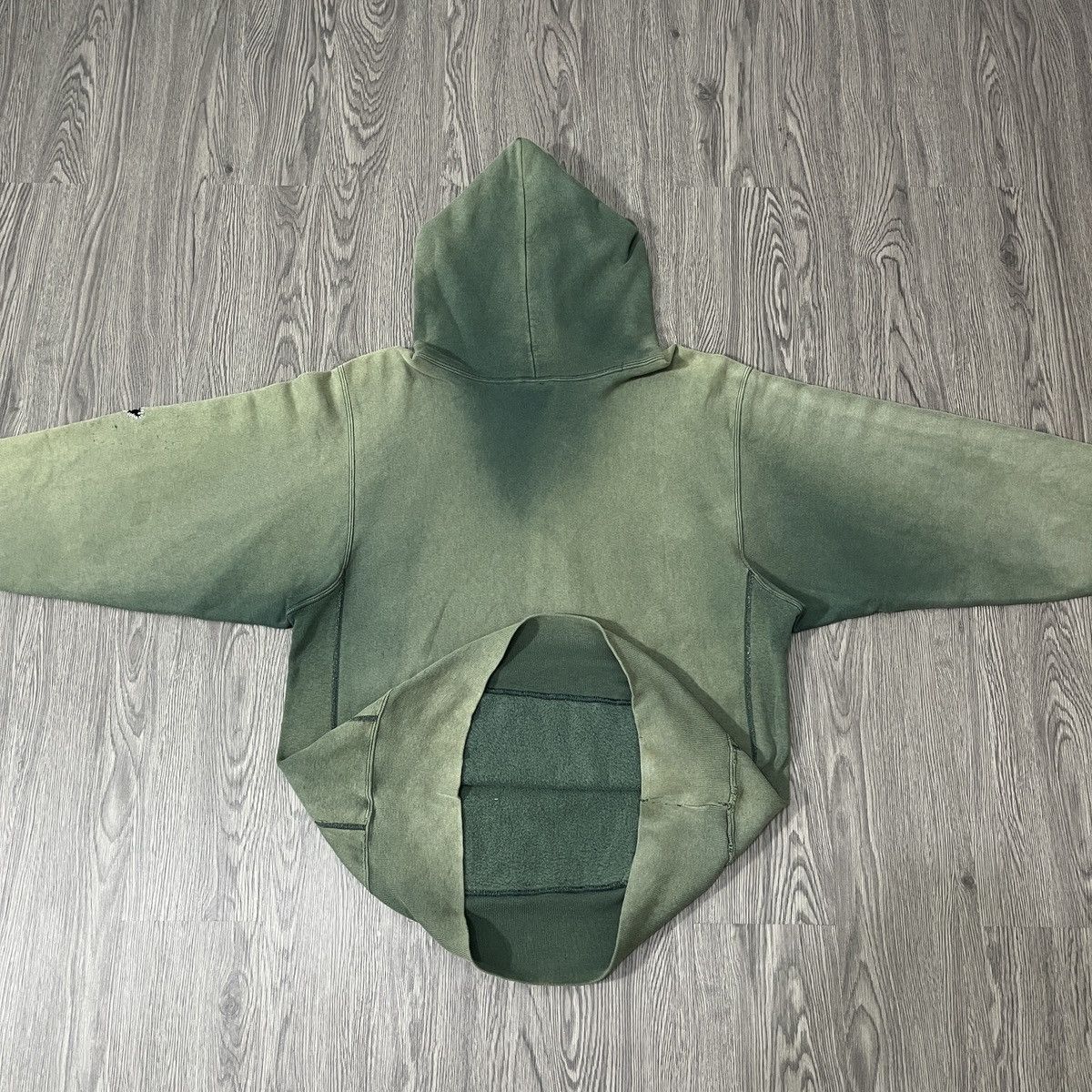 Japanese Brand Crazy SunFaded Champion Reverse Weave Basic Logo Hodie Size US L / EU 52-54 / 3 - 14 Thumbnail