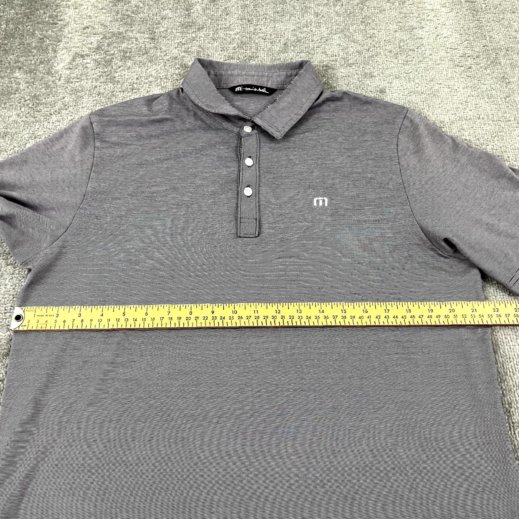 TravisMathew TRAVIS MATHEW Polo Shirt Mens Large Purple Golf Performance Casual Short Sleeve Polo Size US L / EU 52-54 / 3 - 5 Thumbnail