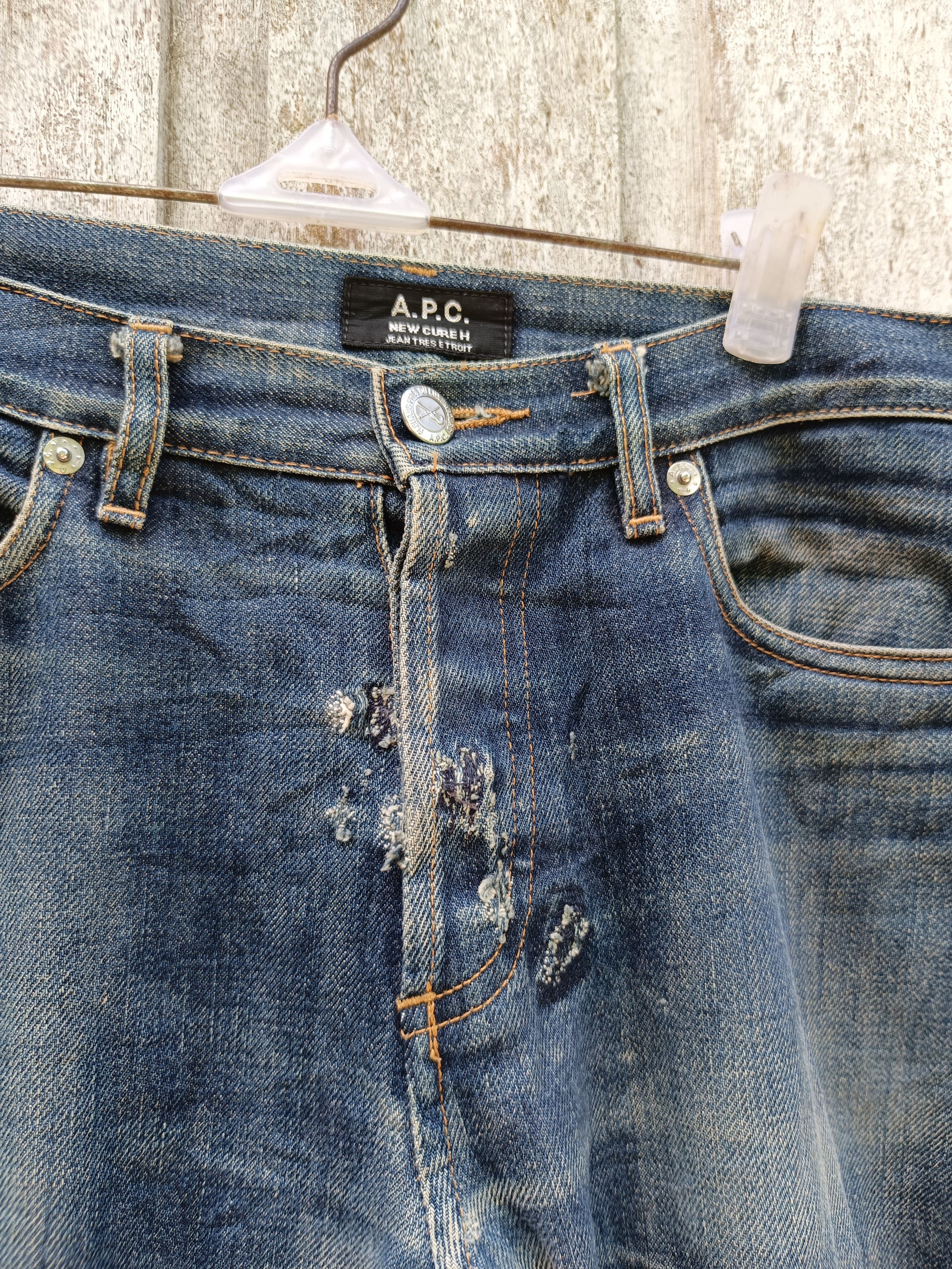 A.P.C. A.P.C new cure H denim jeans Size US 32 / EU 48 - 6 Thumbnail