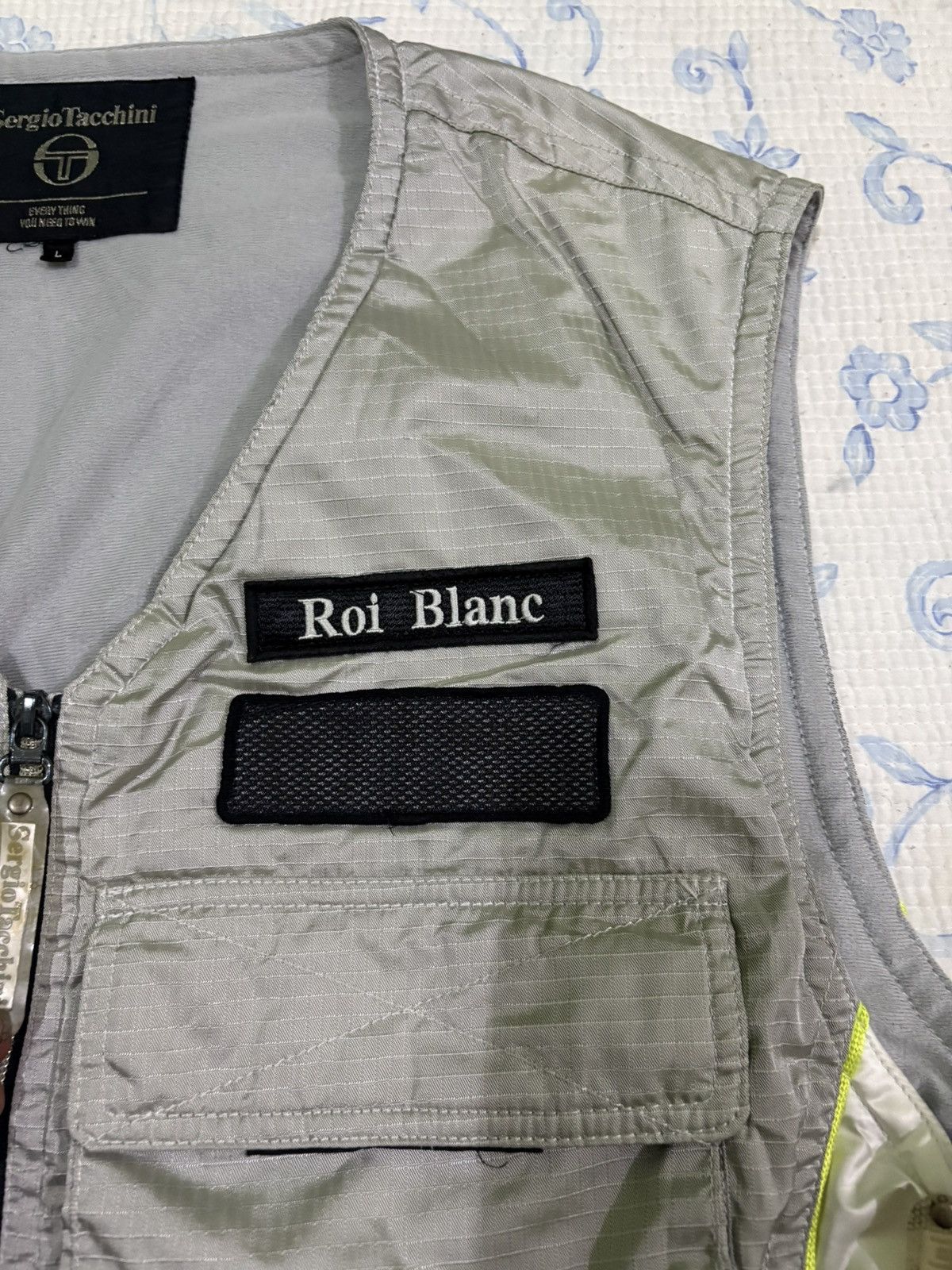 Sergio Tacchini Sergio Tacchini Roi Blanc Vest Size US L / EU 52-54 / 3 - 10 Thumbnail