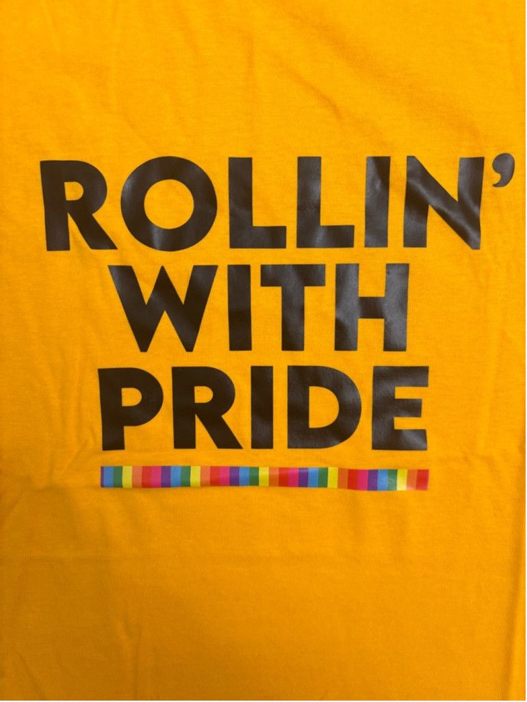 Gildan Men's Gildan T-shirt Size S Yellow Rollin' With Pride Size XS / US 0-2 / IT 36-38 - 6 Thumbnail