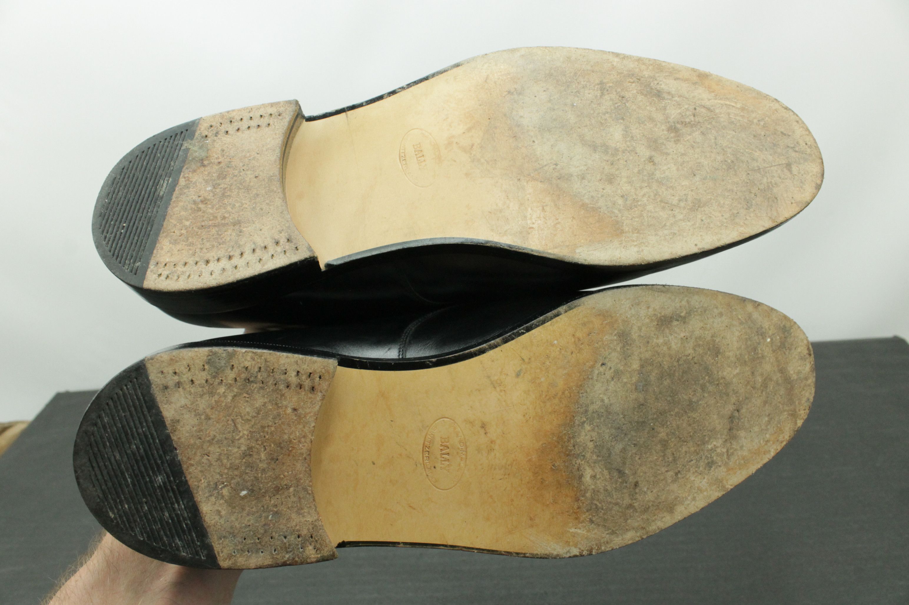 Bally Bally Scribe Handmade Black Dress Monk Strap Shoes Size US 9 / EU 42 - 8 Thumbnail