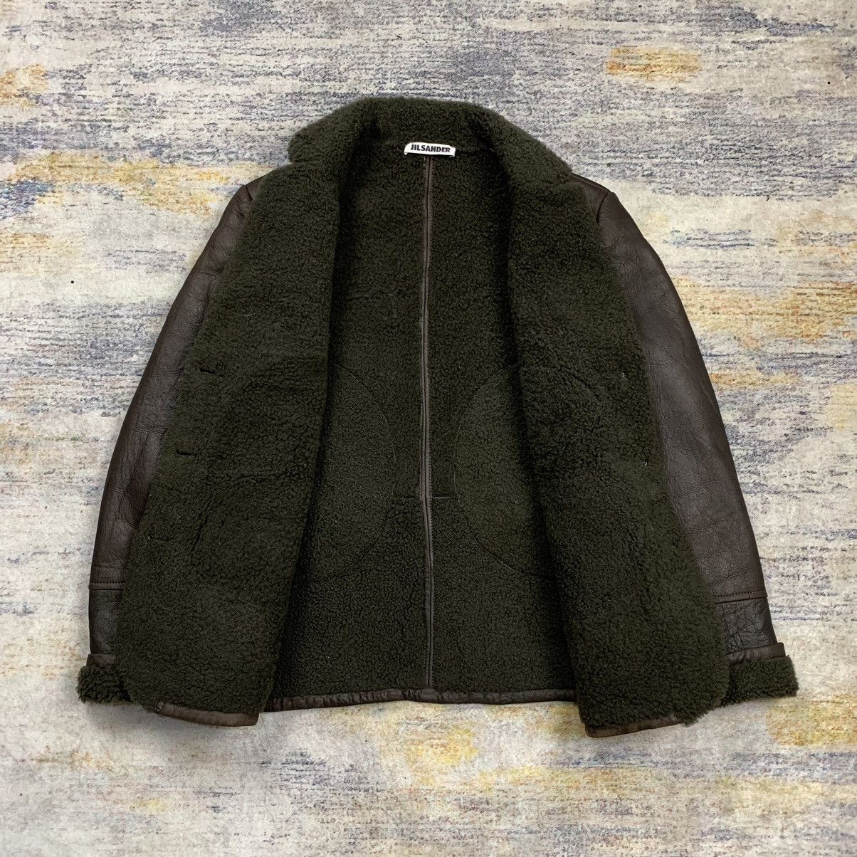 Jil Sander 2000s Jil Sander shearling leather jacket Size M / US 6-8 / IT 42-44 - 10 Thumbnail