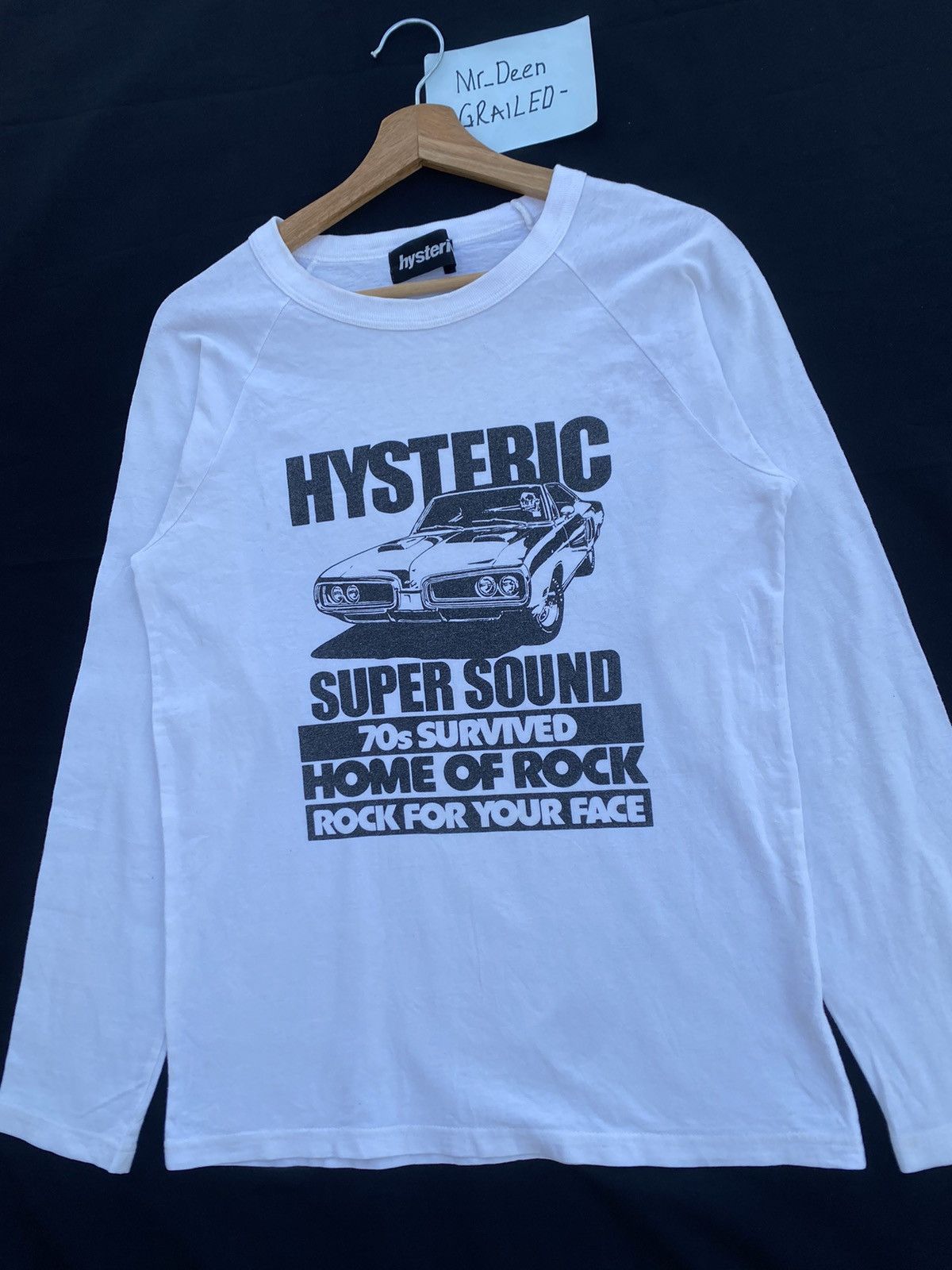 Hysteric Glamour Rare Hysteric Glamour Super Sound 70s Survived Long Sleeve Size US M / EU 48-50 / 2 - 6 Thumbnail