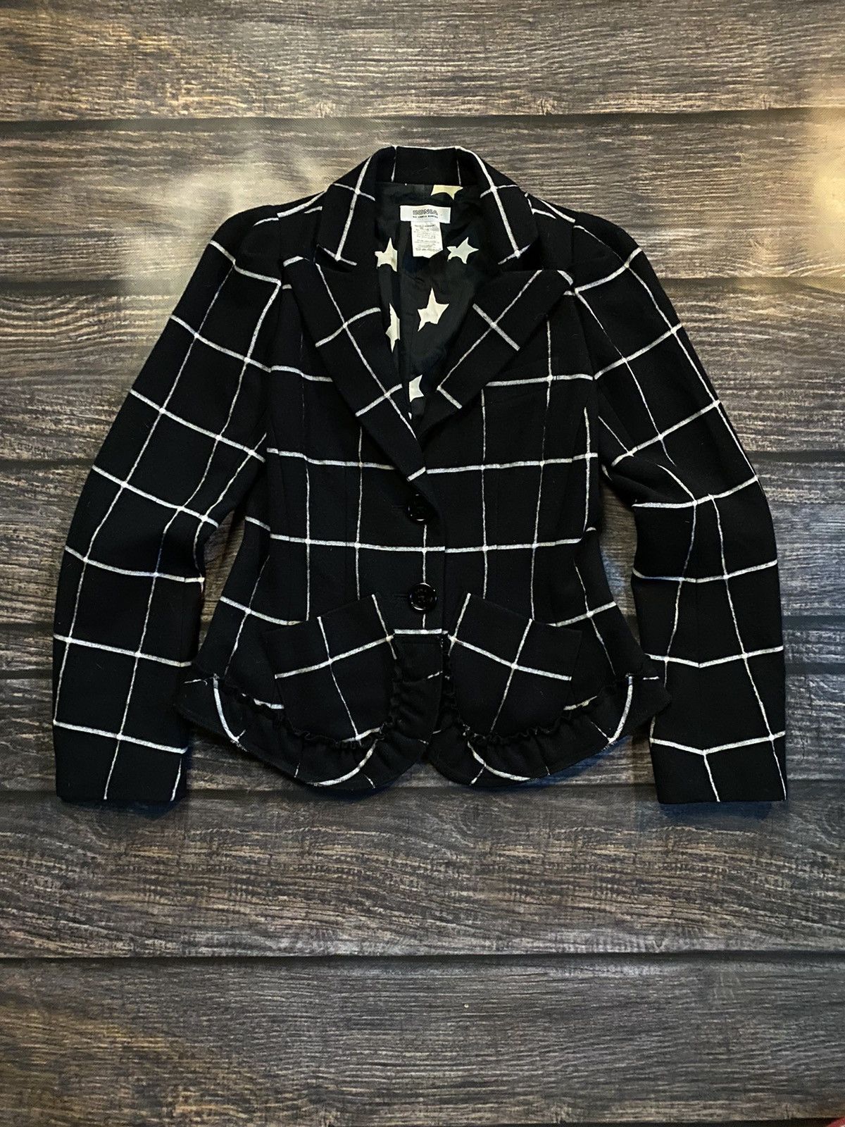 Sonia Rykiel 🔥 SONIA RYKIEL WOOL JACKET Size XS / US 0-2 / IT 36-38 - 1 Thumbnail