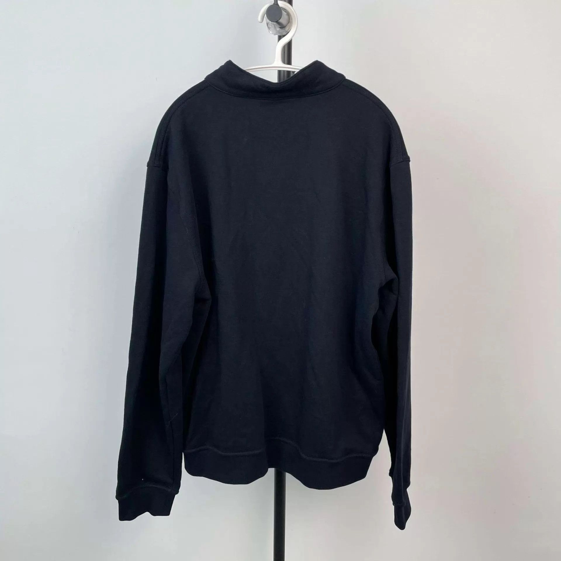 Hermes Hermès Dark Gray Fleece Stand Collar Sweatshirt Size US L / EU 52-54 / 3 - 2 Thumbnail