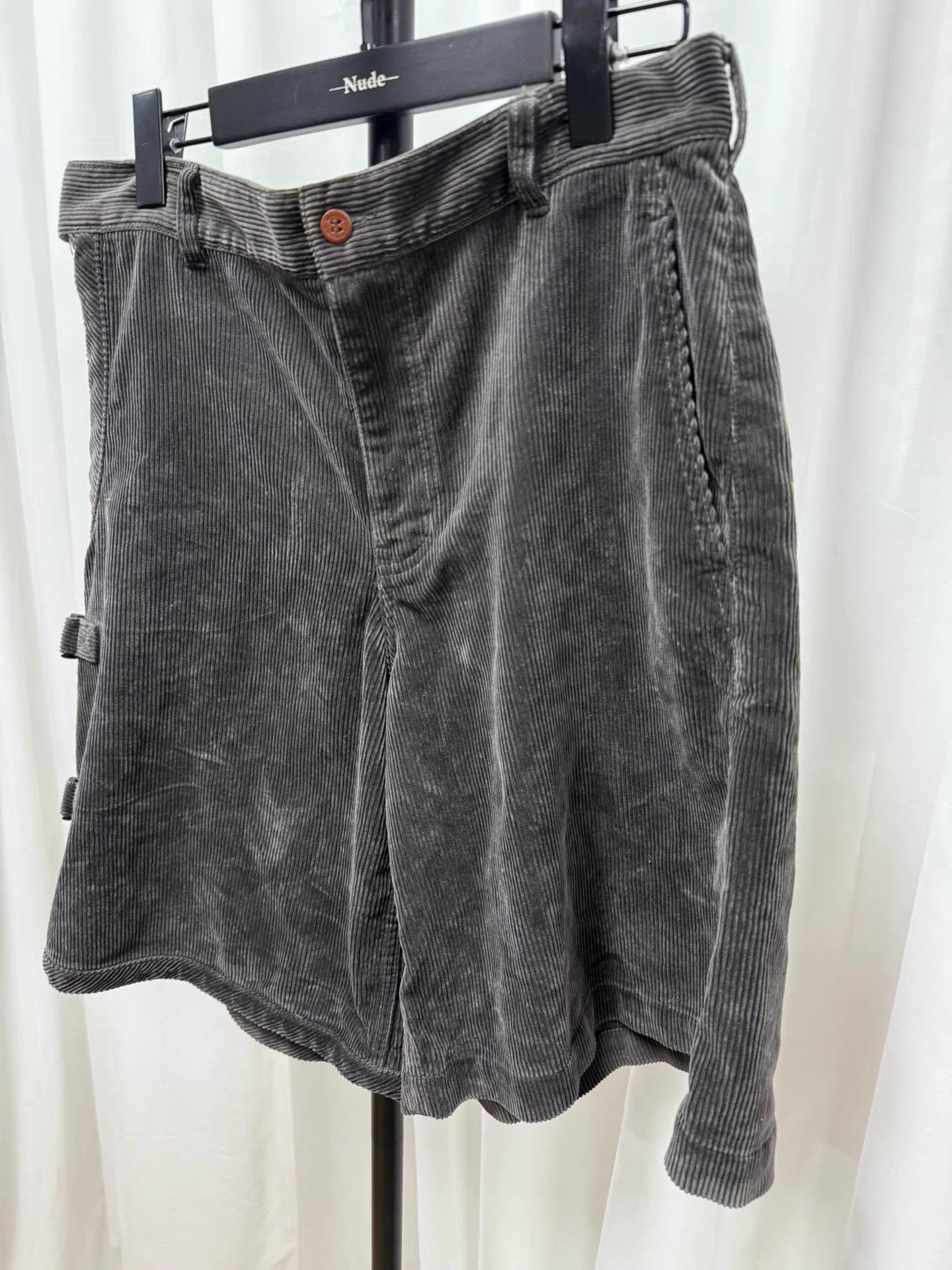 Comme des Garcons Homme Plus Comme des garcons homme plus Corduroy Lace-Up Shorts K20 Size 27" / US 4 / IT 40 - 2 Thumbnail