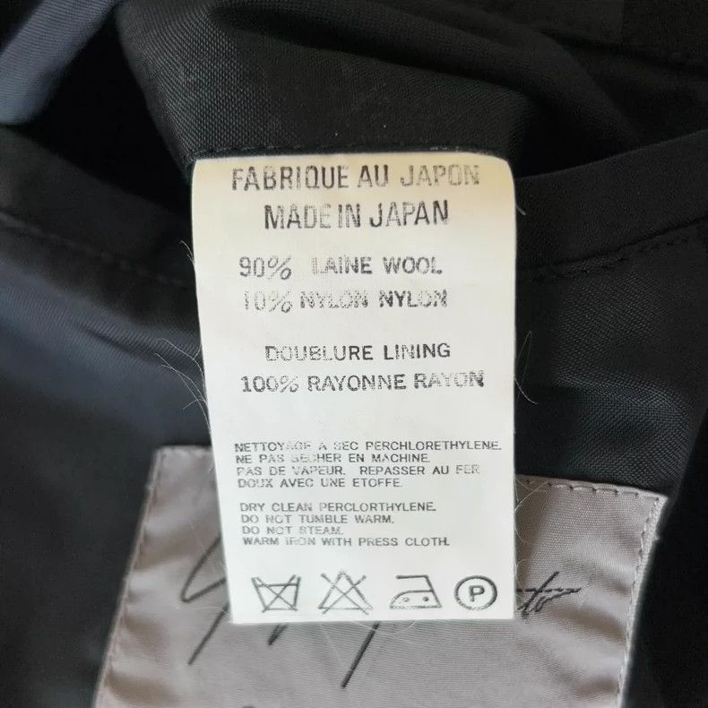 Yohji Yamamoto Yohji Yamamoto 97 aw zip-up silhouette jacket 2501-Nextarro Size US M / EU 48-50 / 2 - 8 Thumbnail