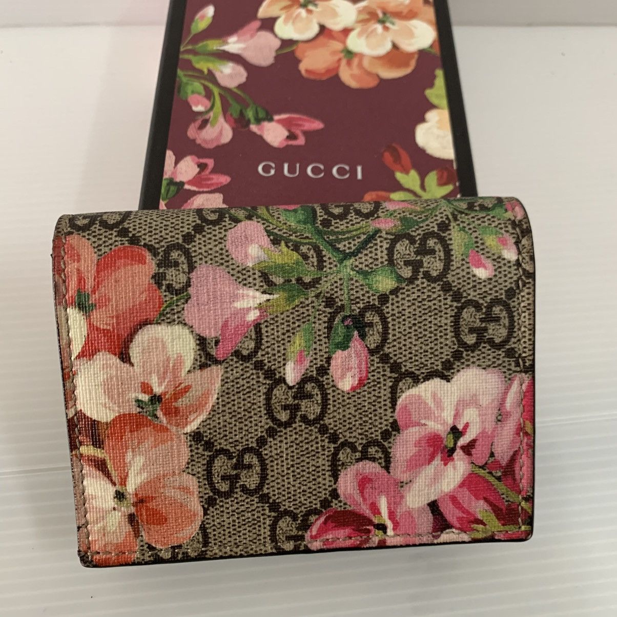 Gucci Gucci GG Flora Monogram Pre-Owned Wallet Size ONE SIZE - 13 Thumbnail