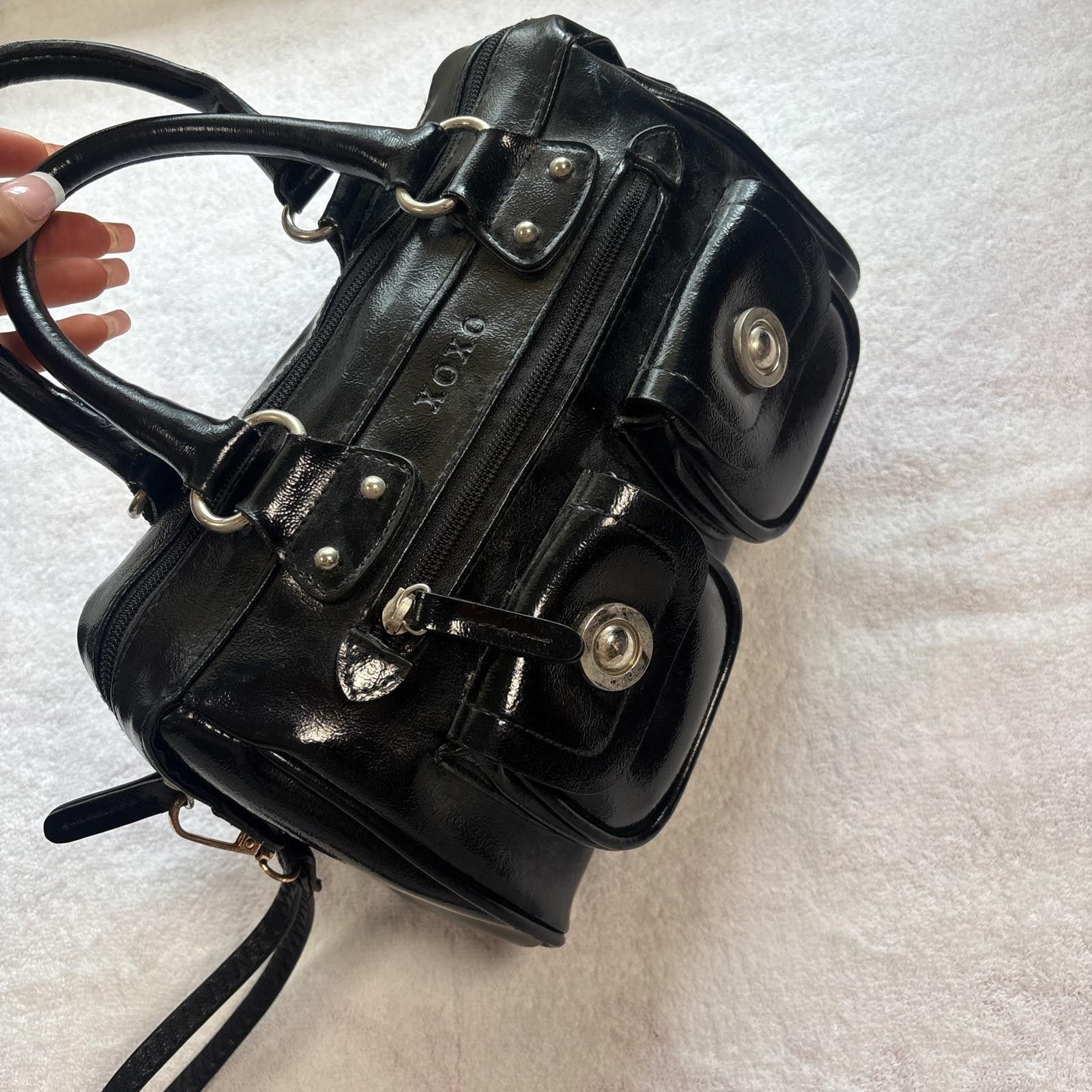 XOXO y2k XOXO leather double pocket hand bag purse Size ONE SIZE - 1 Thumbnail