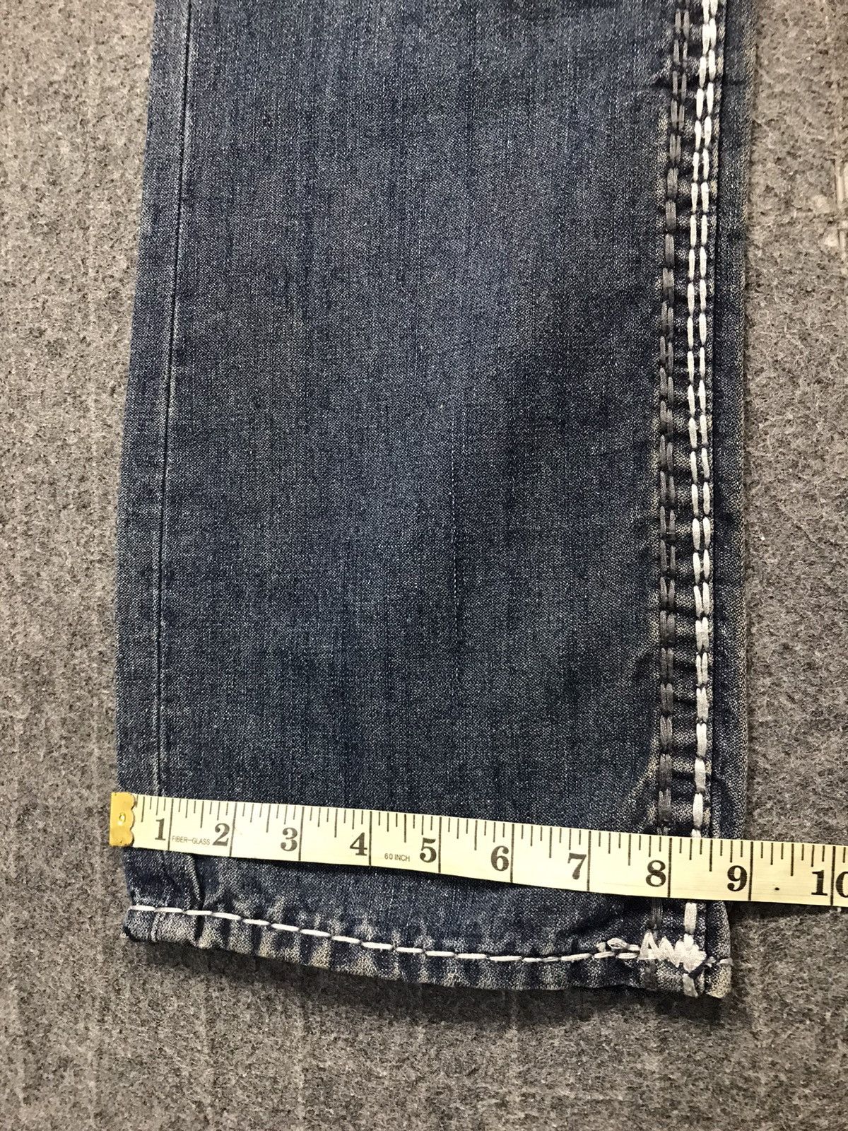 True Religion Vintage True Raligion Made in Usa Denim Jeans Size US 37 - 21 Thumbnail