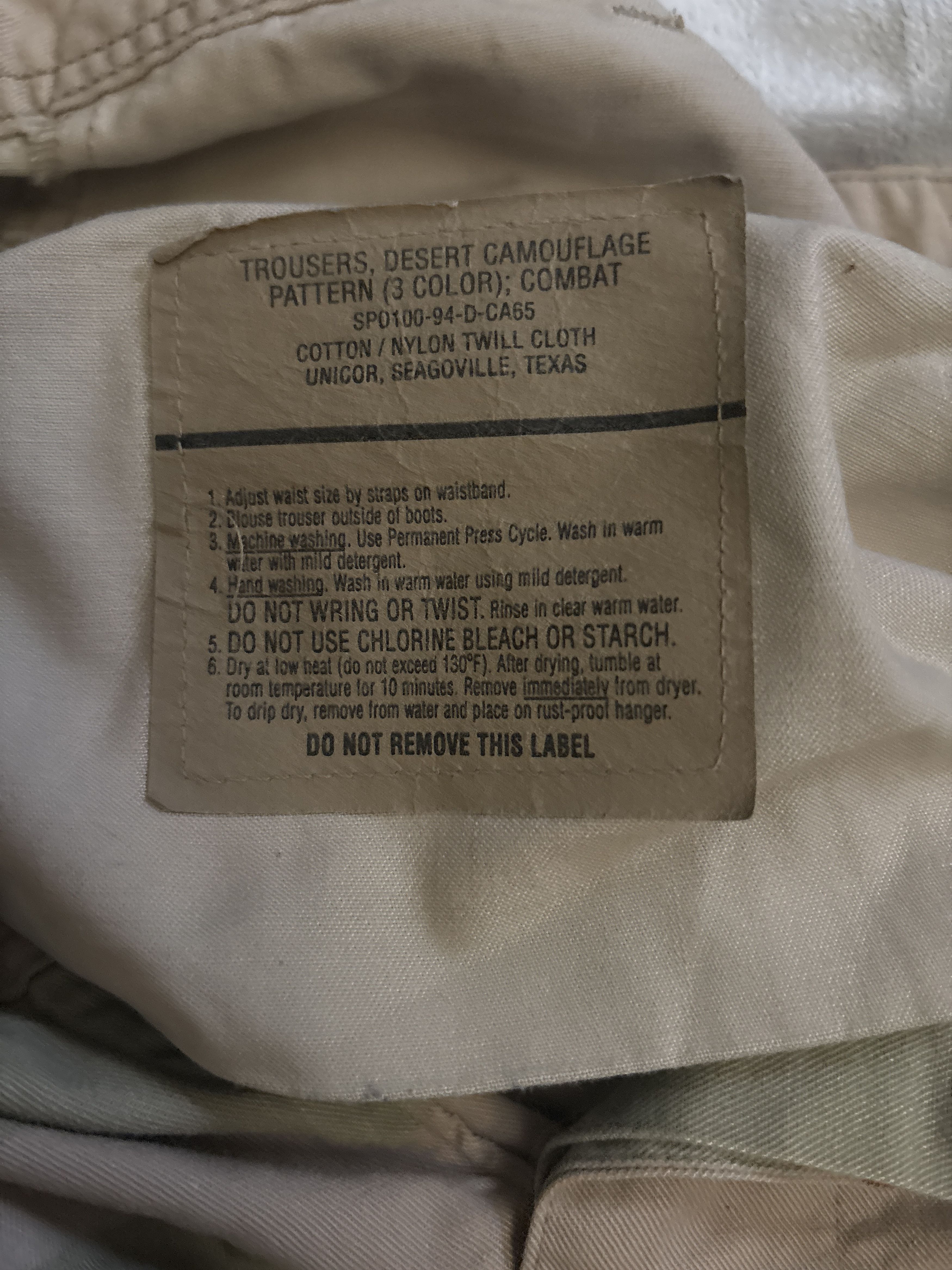 Other USGI Desert Camo Pants | Military Cargo Size US 32 / EU 48 - 4 Thumbnail