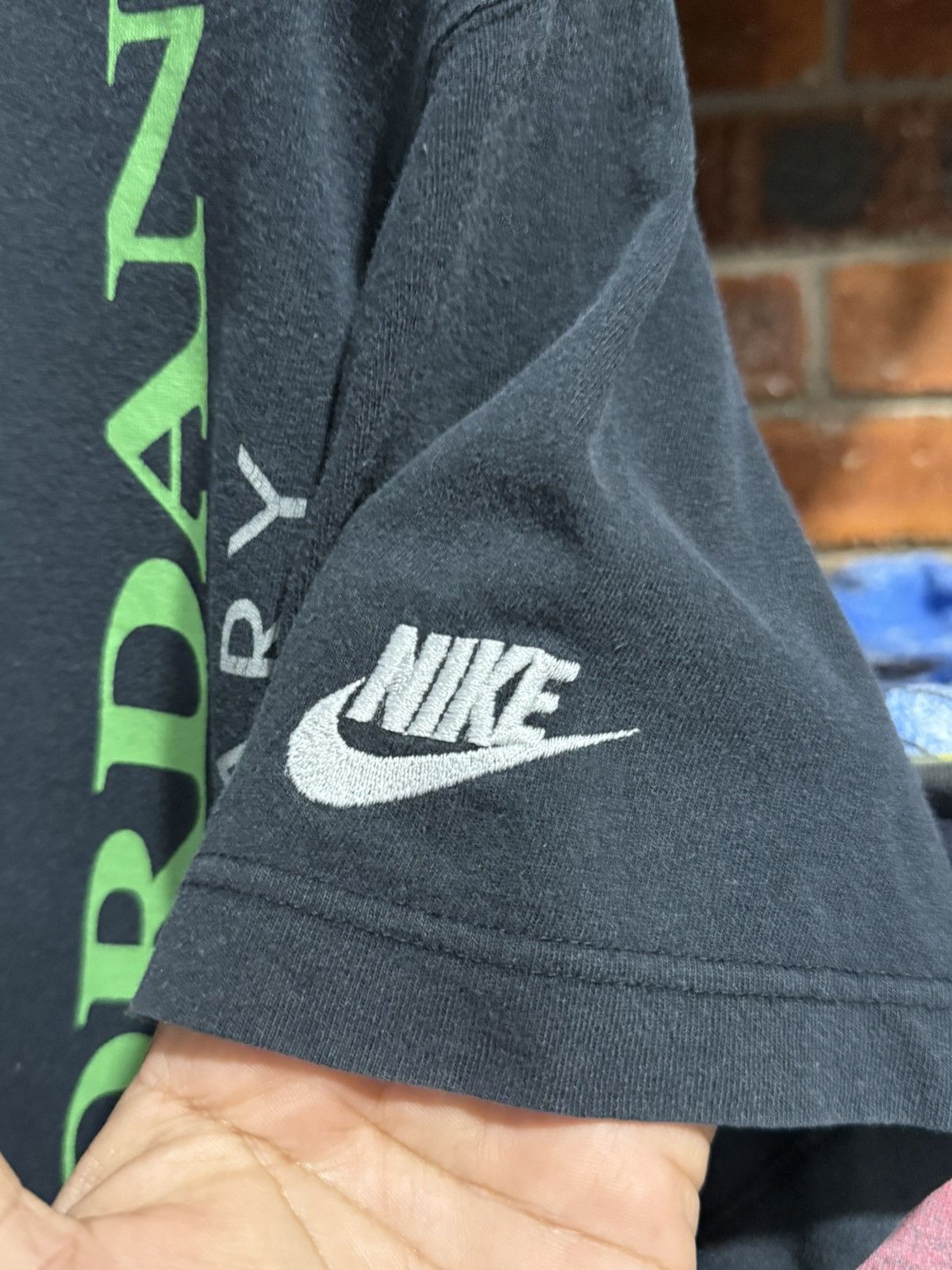 NBA × Nike × Vintage Vintage 90s Nike Air Jordan Be Legendary Faded Tee Size US M / EU 48-50 / 2 - 5 Thumbnail