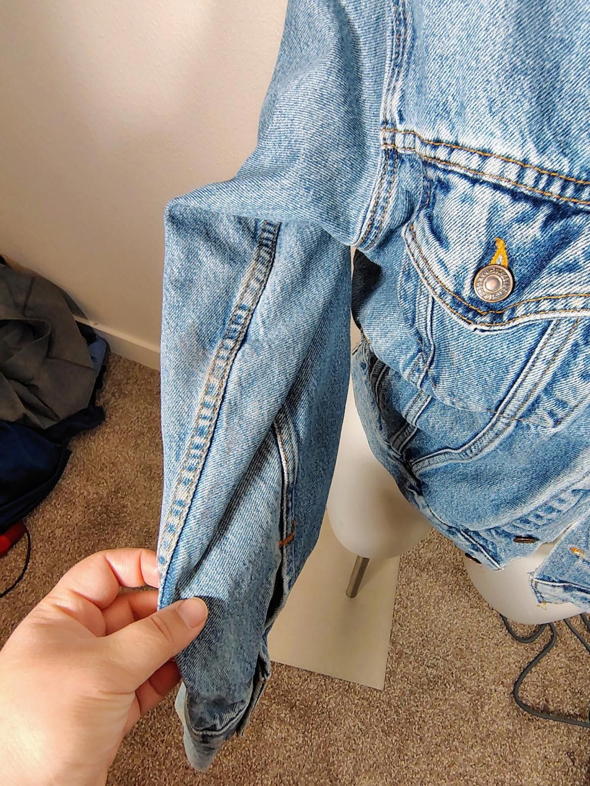 Levi's Vintage Levis 70507-0389 Denim Jean Trucker Jacket Made In U Size US S / EU 44-46 / 1 - 2 Thumbnail