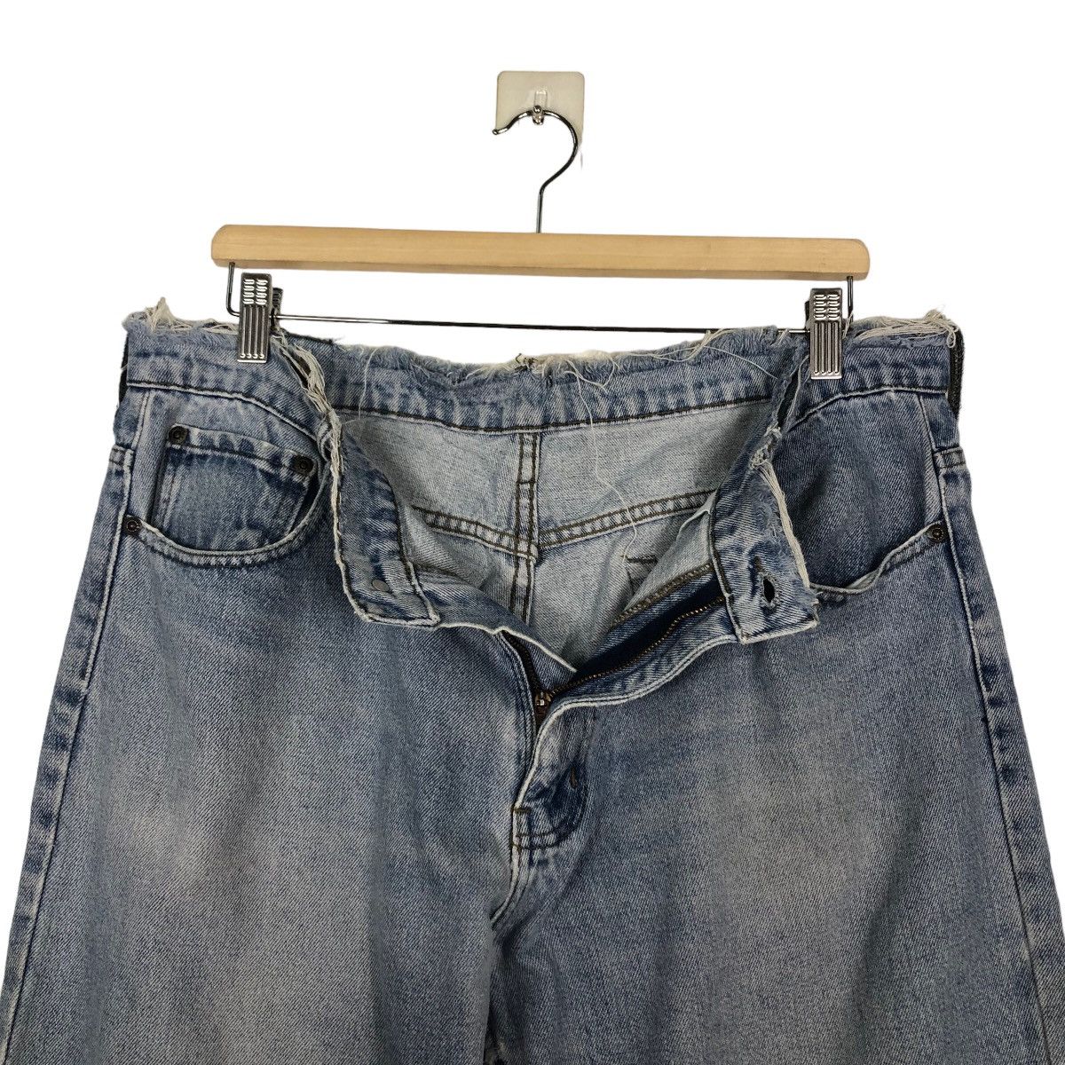 Japanese Brand 🔥VINTAGE DENIM JEANS PADDOCKS JAPAN ISSEY MIYAKE Size US 34 / EU 50 - 17 Thumbnail