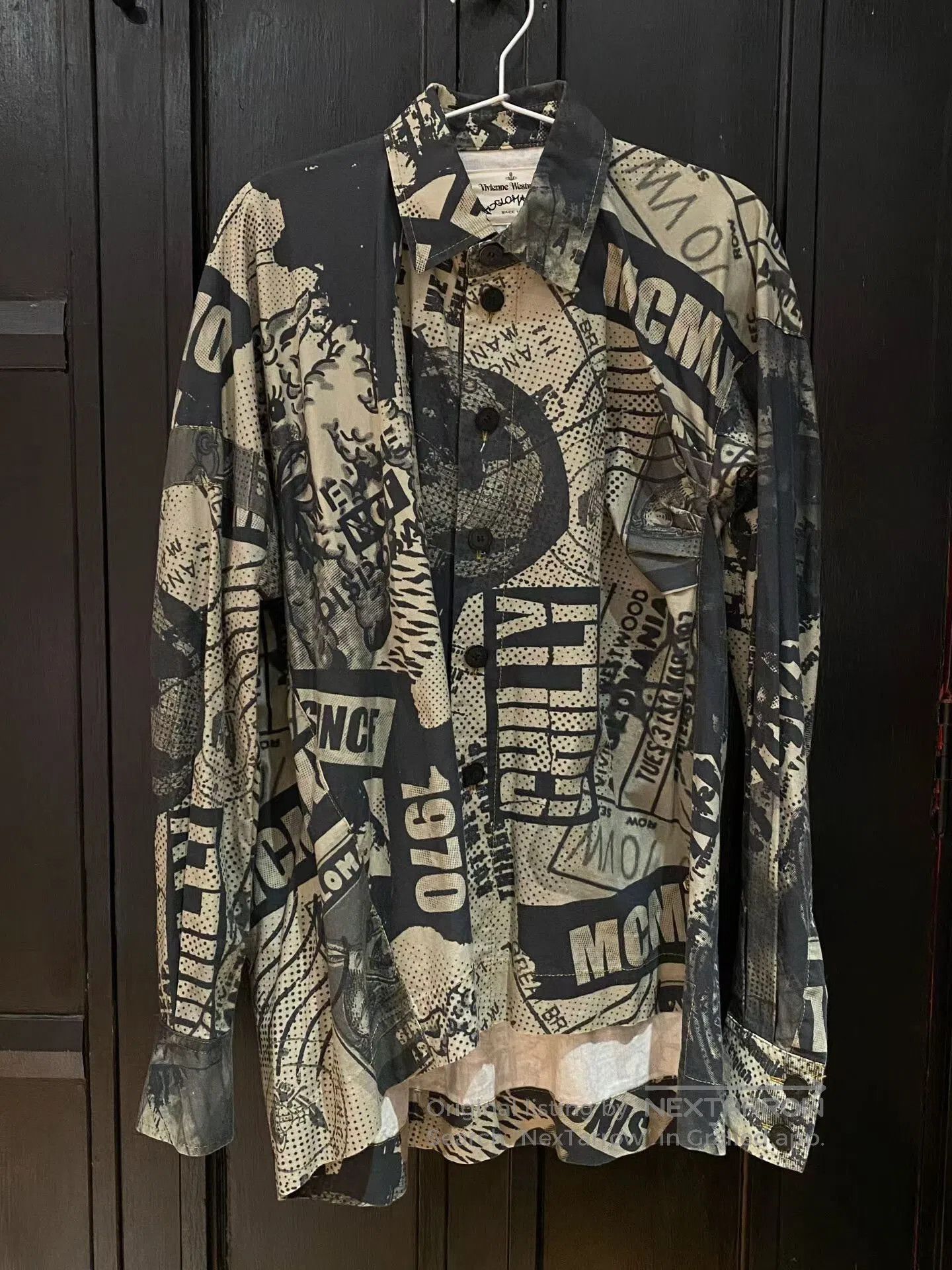 Vivienne Westwood Irregular Long Sleeve Shirt.