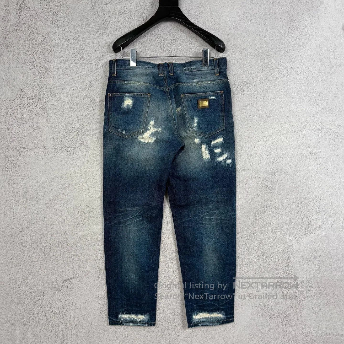 Dolce & Gabbana Dolce Gabbana Stylish ripped denim long pants Size US 28 / EU 44 - 2 Thumbnail