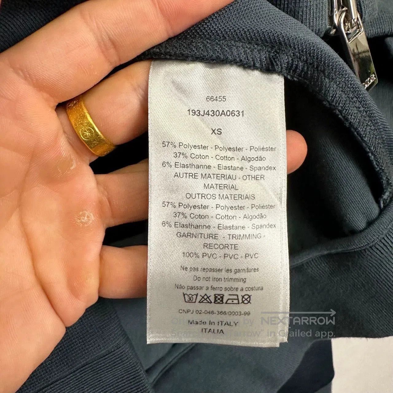 Dior dior small logo zip. Size XS / US 0-2 / IT 36-38 - 4 Thumbnail
