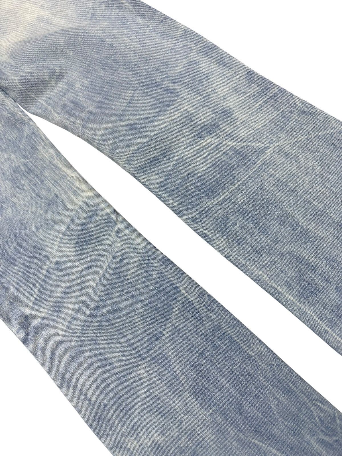 Diesel Vtg Diesel Strike Faded Blue Wash Distressed Jeans Size 26" / US 2 / IT 38 - 7 Thumbnail
