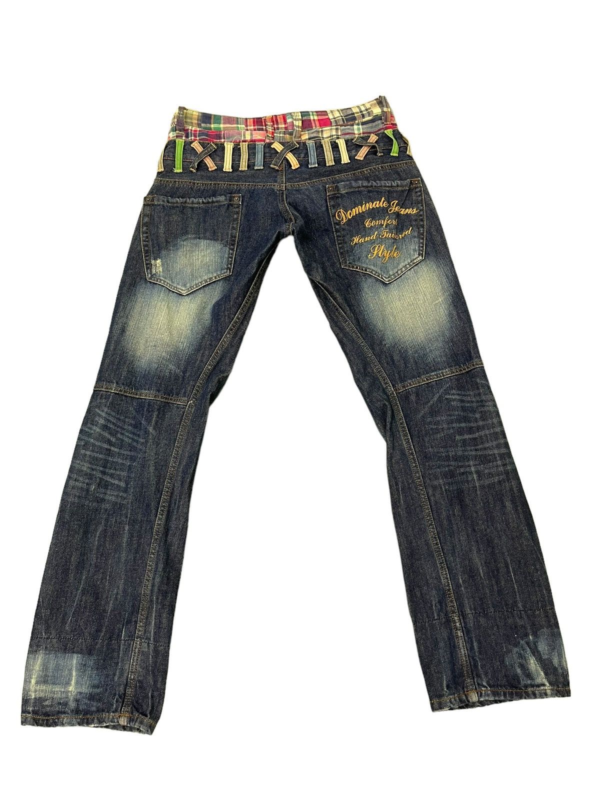 Double Waist Jeans Dominate Regular Straight 8🟦8