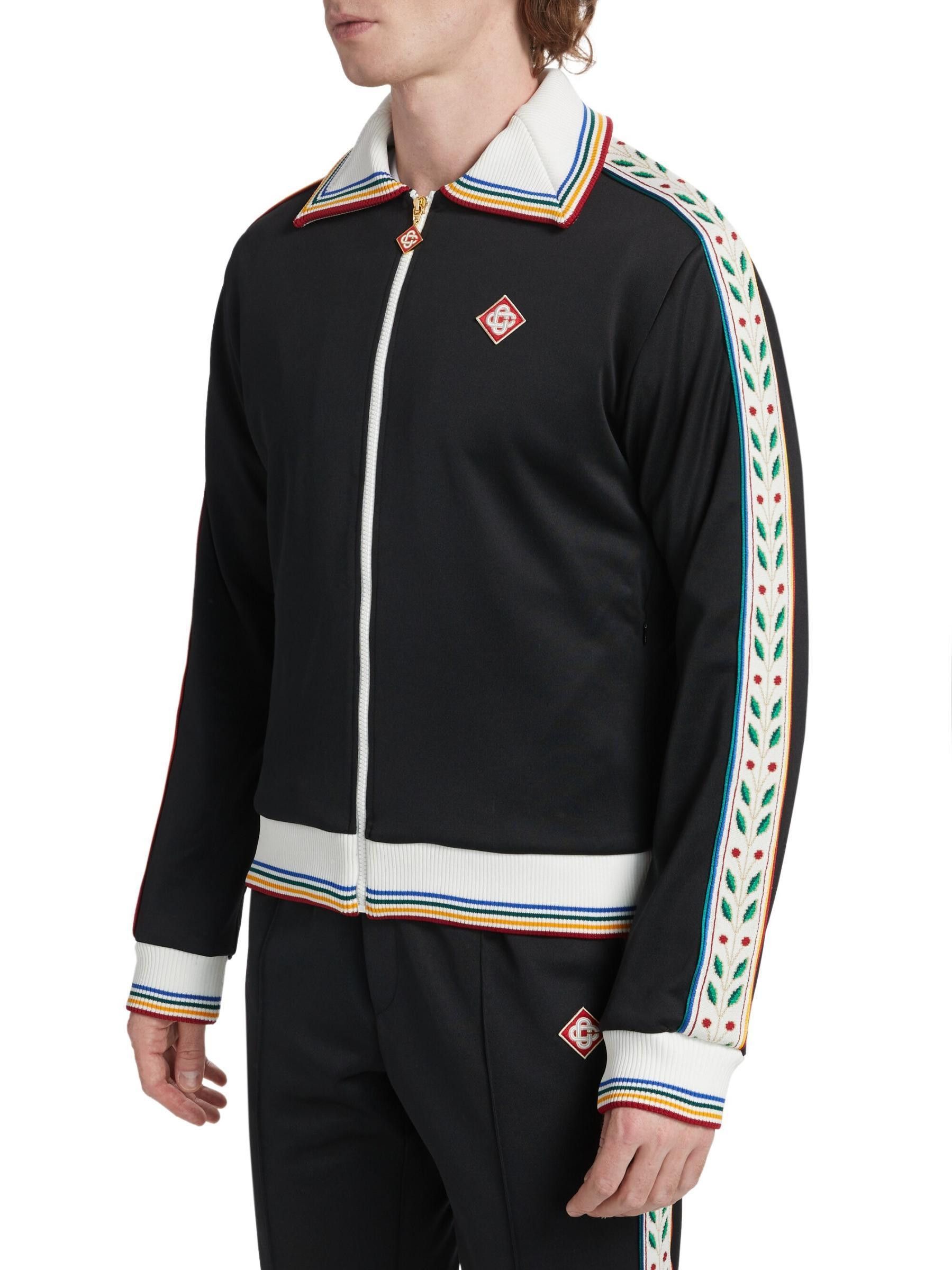 Casablanca os11x0725 Laurel Track Jacket in Multicolor Size US M / EU 48-50 / 2 - 3 Thumbnail