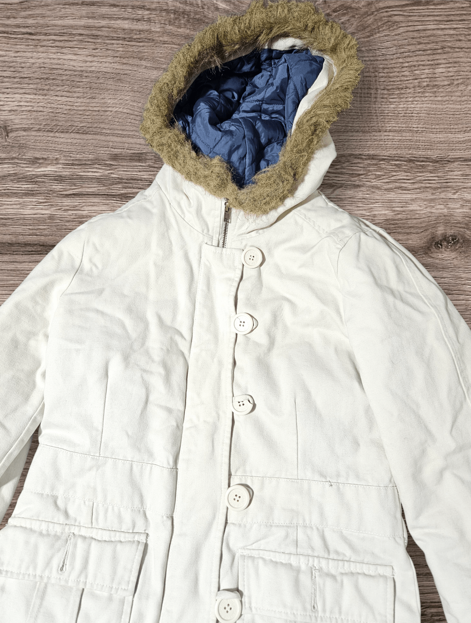 Other Roxy Women’s Ski Snow Jacket Coat Medium Faux Fur Trim Hoody Size M / US 6-8 / IT 42-44 - 4 Thumbnail