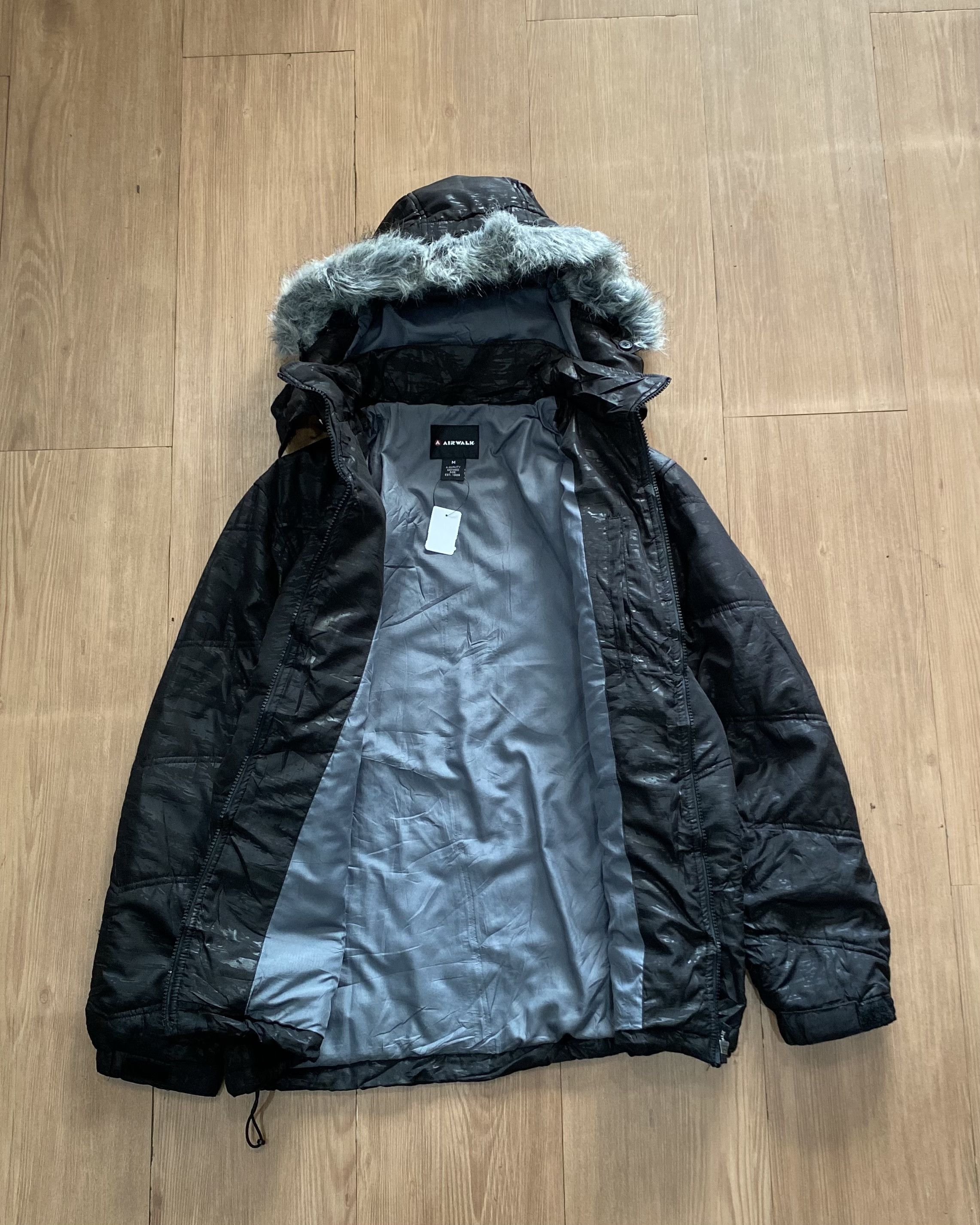 Le Grande Bleu (L.G.B.) Vkei 2000s Vibes - Airwalk Fur Light Jacket Size US M / EU 48-50 / 2 - 8 Thumbnail