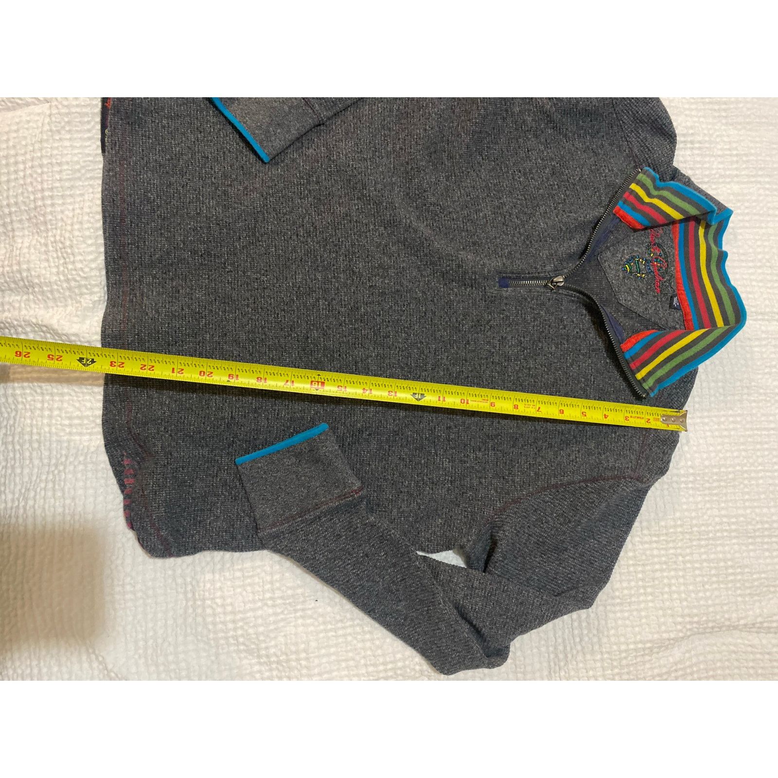 Robert Graham NICE MENS ROBERT GRAHAM GRAY WAFFLE THERMAL SHIRT Size US L / EU 52-54 / 3 - 2 Thumbnail