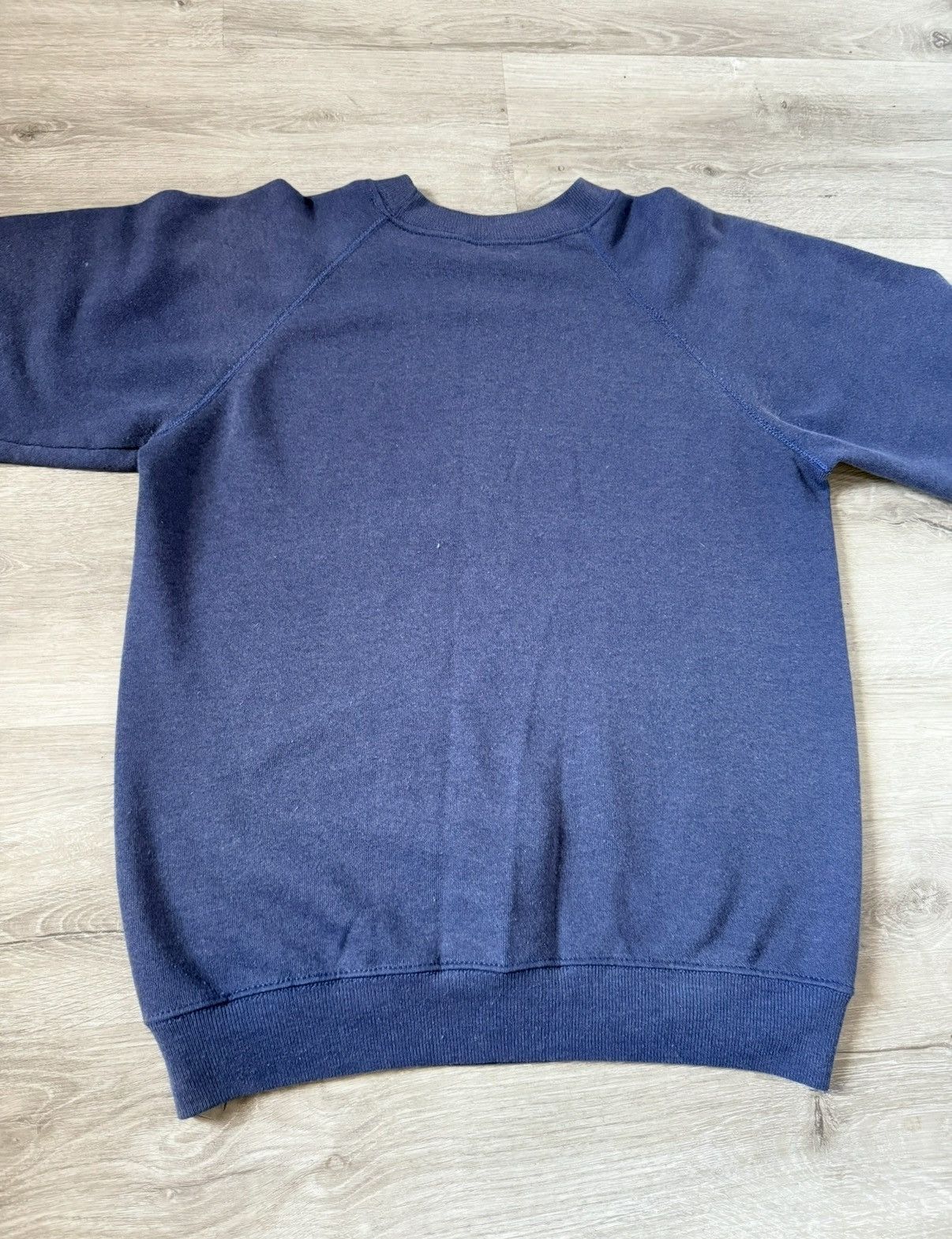 Vintage Vintage 80s Navy Sweatshirt Size US M / EU 48-50 / 2 - 3 Thumbnail