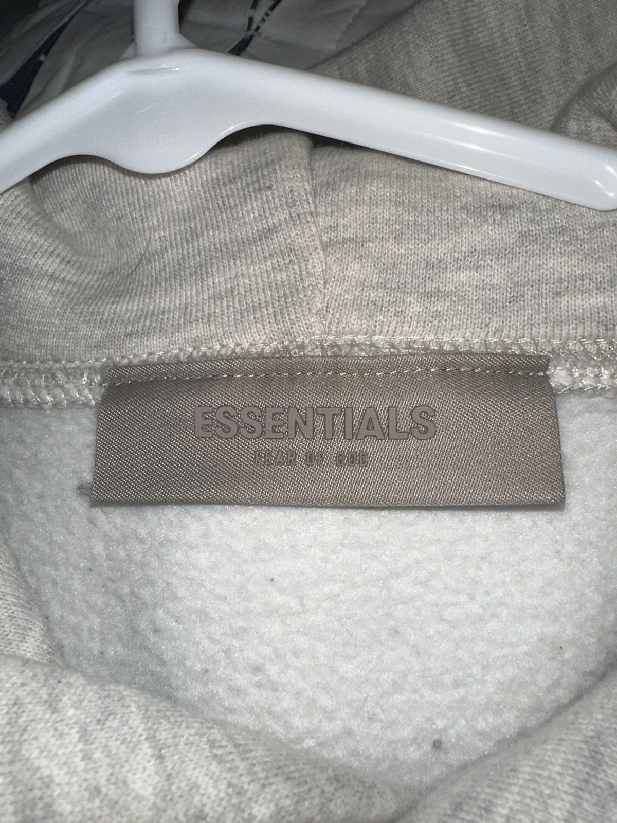 Essentials × Fear of God FOG Essentials Off-White Relaxed Hoodie Size US S / EU 44-46 / 1 - 6 Thumbnail