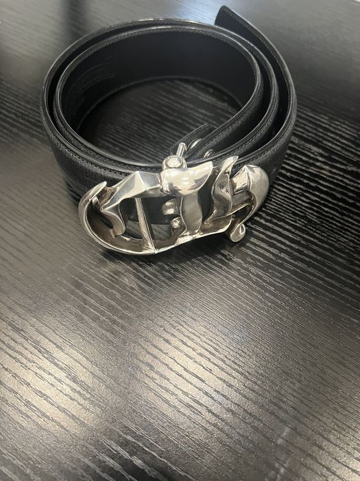 Chrome Hearts Chrome Hearts Big Buckle Belt With Chrome Hearts Strap