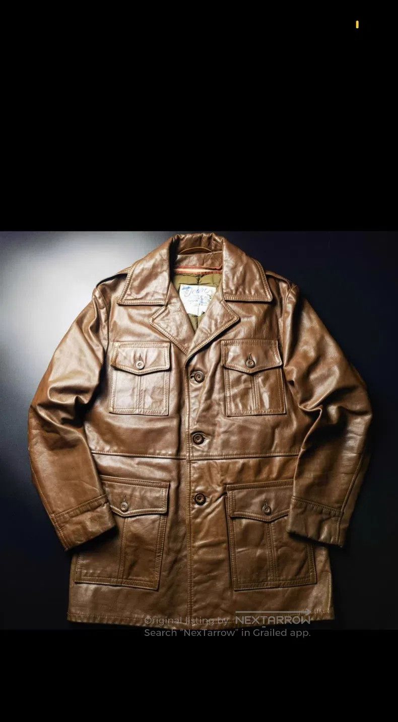 Schott Schott Cowhide down liner hunting outfit, short trench coa Size US XL / EU 56 / 4 - 1 Thumbnail