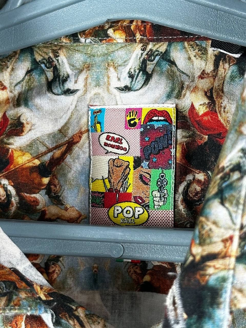 Designer Avant Garde Preppy Y2K Graphic Shirt Art Size US M / EU 48-50 / 2 - 5 Thumbnail