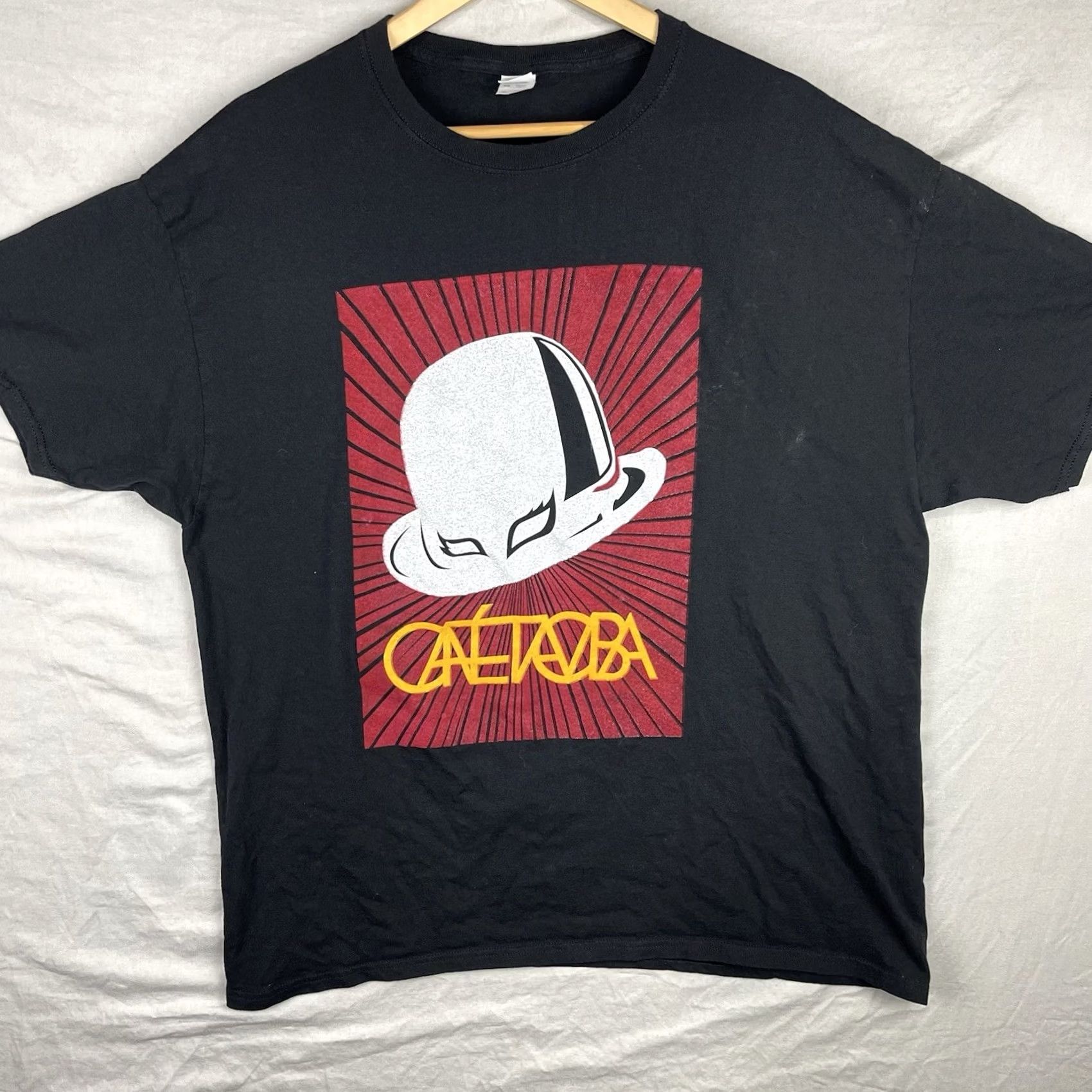 Fruit Of The Loom Cafe Tacvba Shirt Mens XL Black Hollywood Bowl 2023 Rock En Español Shirt Size US XL / EU 56 / 4 - 2 Thumbnail