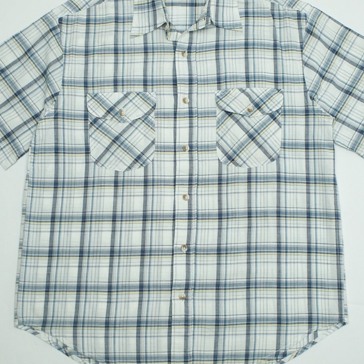 Kansai Yamamoto *NoTariff Kansai Yamamoto Plaid Pocket Shirt Size US M / EU 48-50 / 2 - 4 Thumbnail