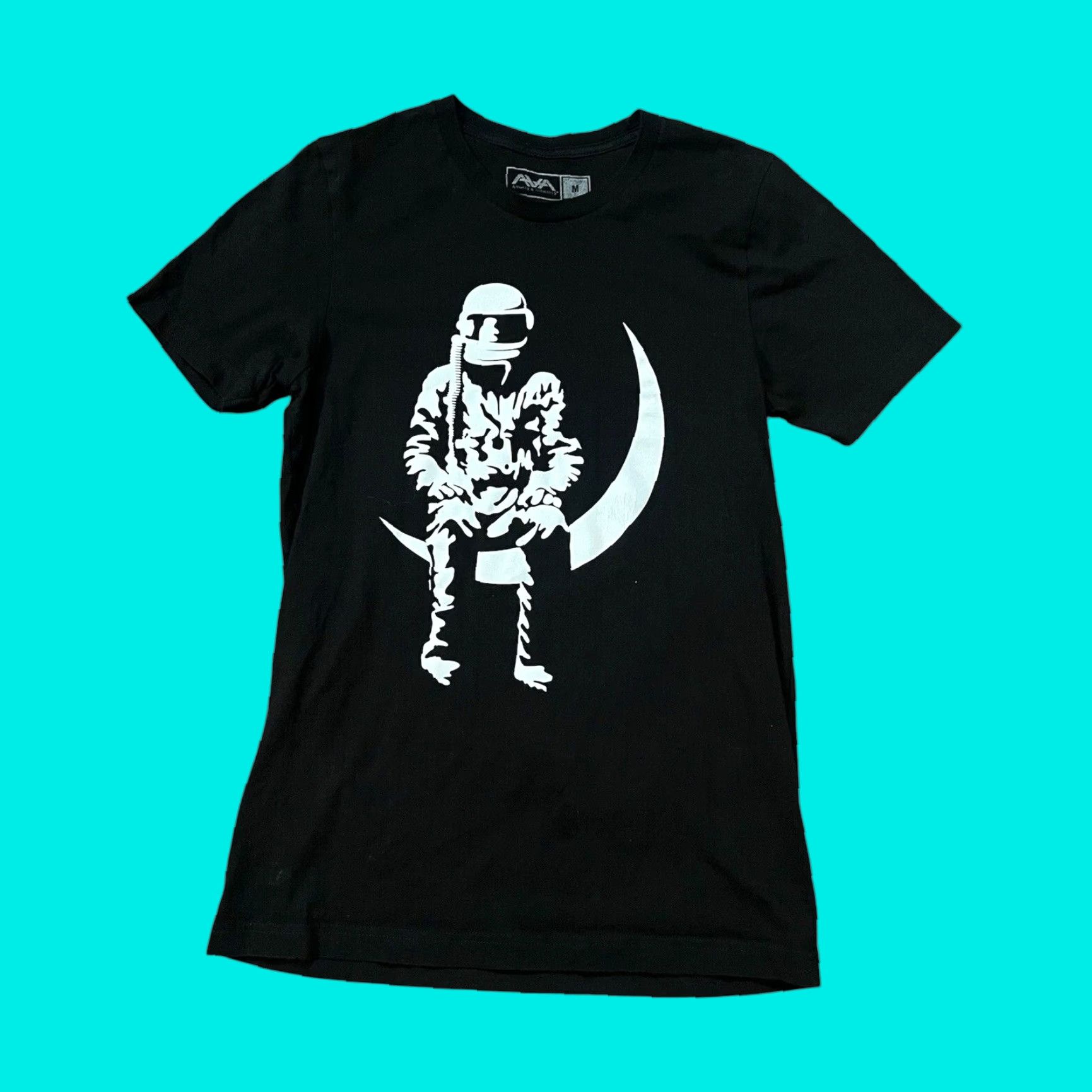 Vintage Angels And Airwaves Love Mens Medium Black T-Shirt Blink 182 Tom Delonge Vtg Size US M / EU 48-50 / 2 - 1 Thumbnail