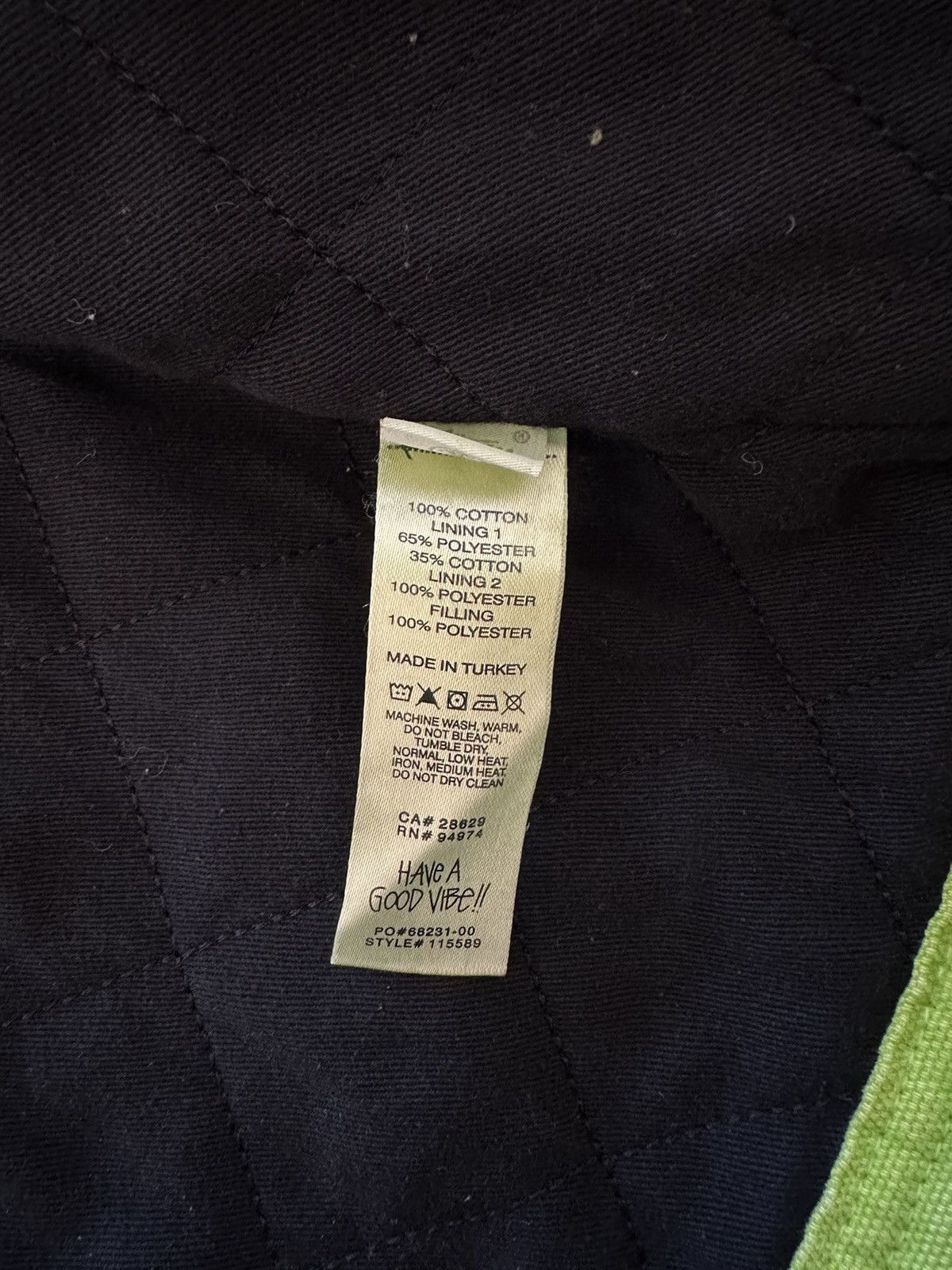 Stussy Stussy Washed Canvas Shop Jacket Lime Size US M / EU 48-50 / 2 - 8 Thumbnail